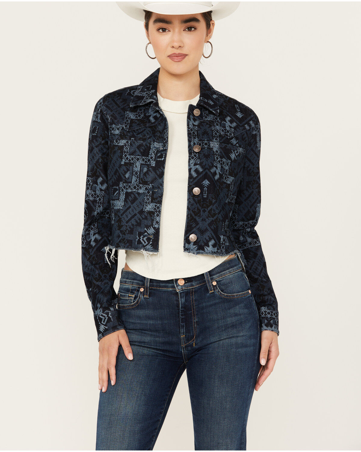 Shyanne Women's Printed Cropped Frayed Jacket 1 203835-shyanne-women-s-printed-cropped-frayed-jacket-1.jpg
