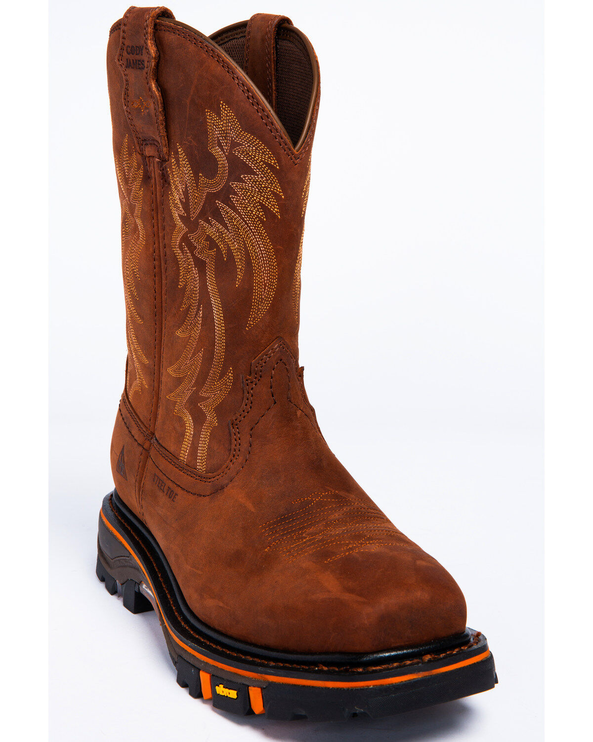 Cody James Men's 11 Decimator Western Work Boots - Steel Toe