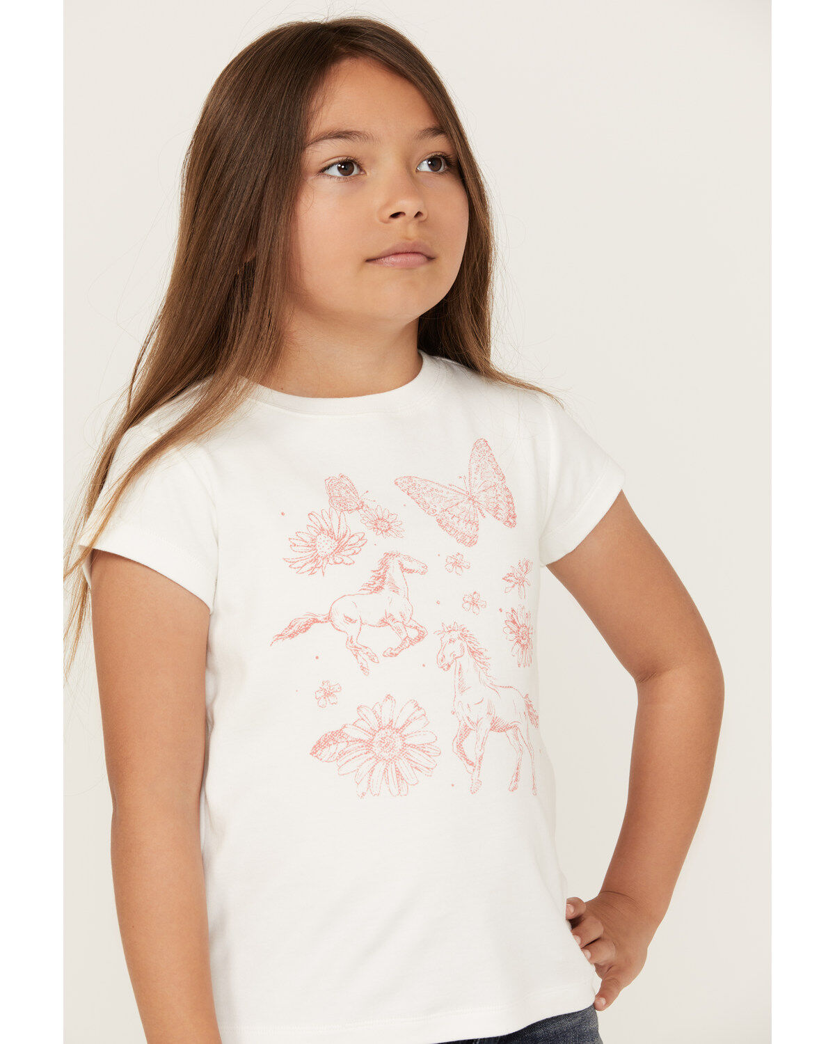 Shyanne Girls' Butterfly Horse Short Sleeve Graphic Tee 1 204385-shyanne-girls-butterfly-horse-short-sleeve-graphic-tee-1.jpg