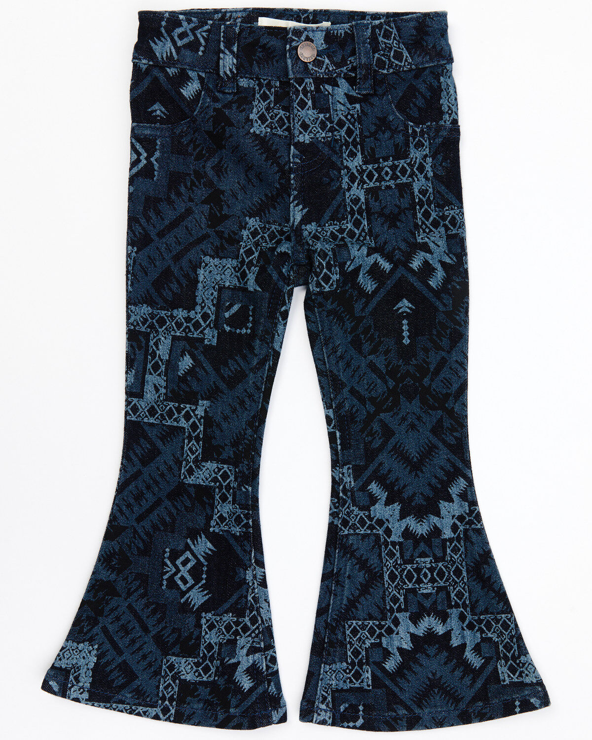 Shyanne Toddler Girls' Dark Wash Allover Printed Flare Jeans 1 204522-shyanne-toddler-girls-dark-wash-allover-printed-flare-jeans-1.jpg
