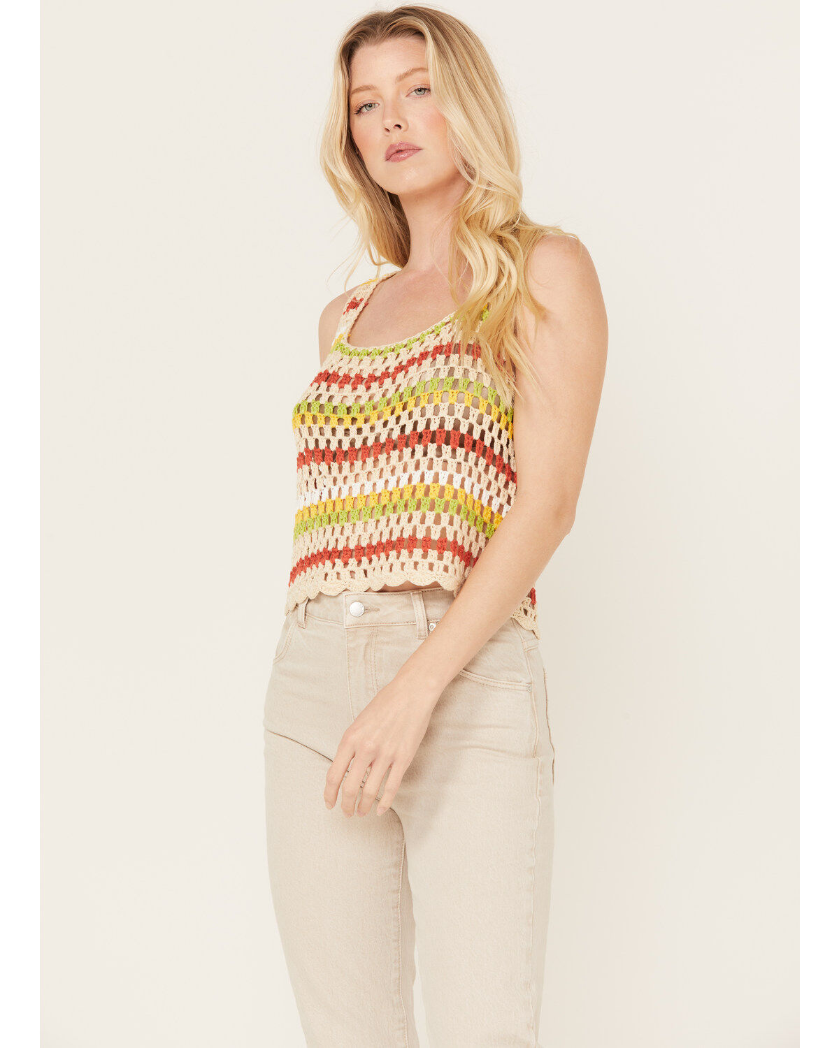 Sadie & Sage Women's Multicolored Sweater Tank 1 205673-sadie-amp-sage-women-s-multicolored-sweater-tank-1.jpg