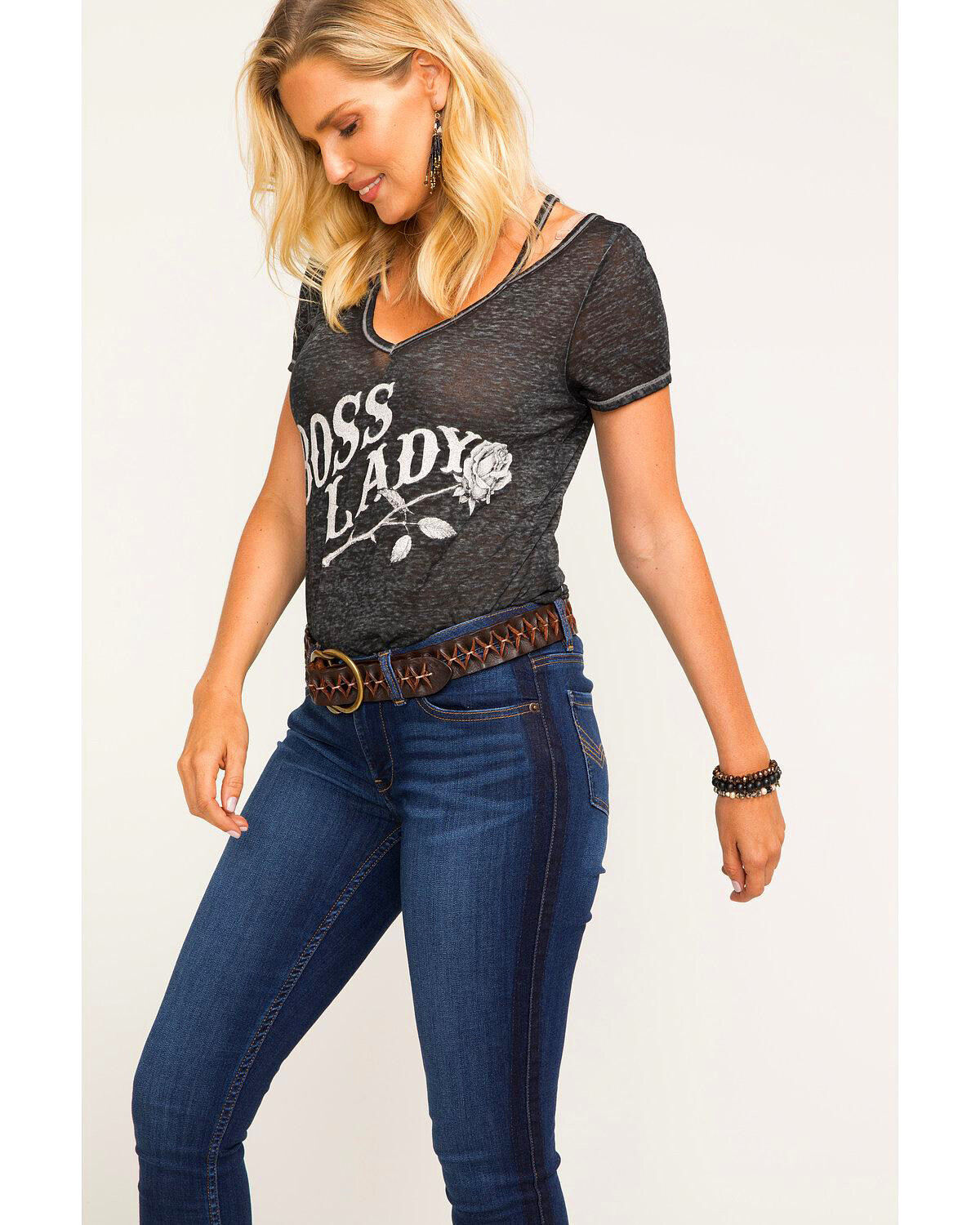 Idyllwind Women's Boss Lady Short Sleeve Graphic Trustie Tee