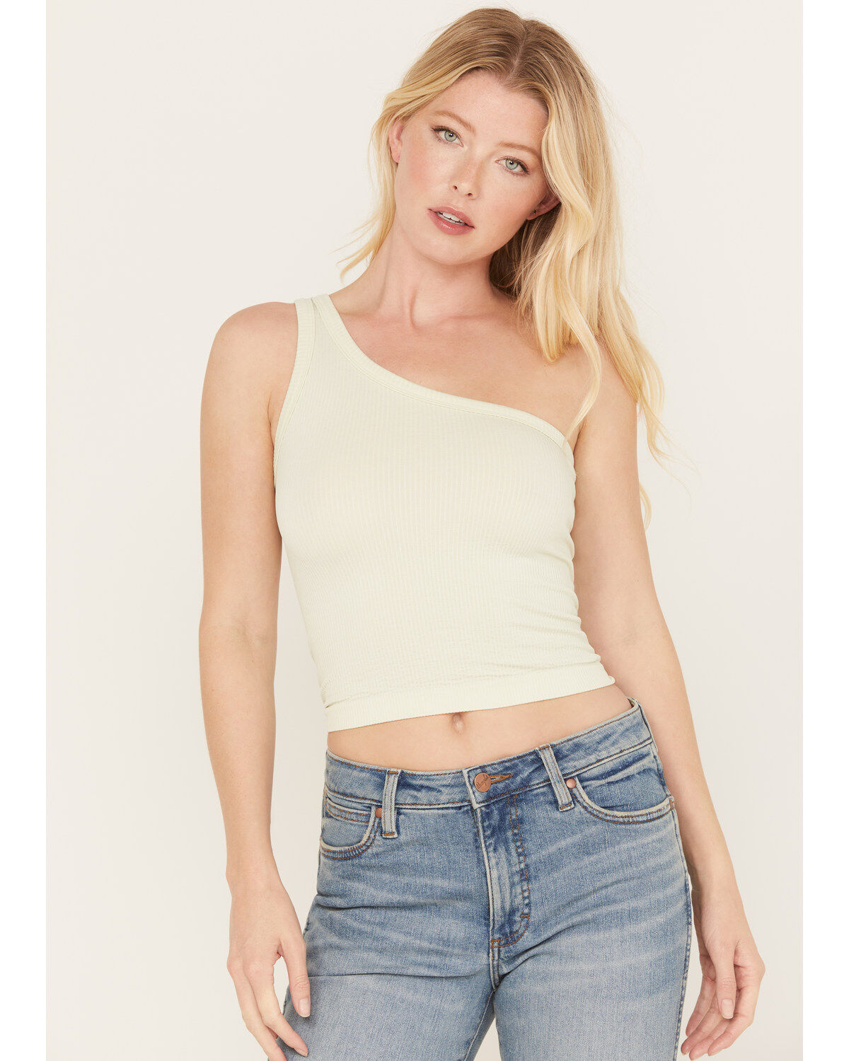 Fornia Women's Top One One Shoulder Ribbed Cami Top 1 206251-fornia-women-s-top-one-one-shoulder-ribbed-cami-top-1.jpg