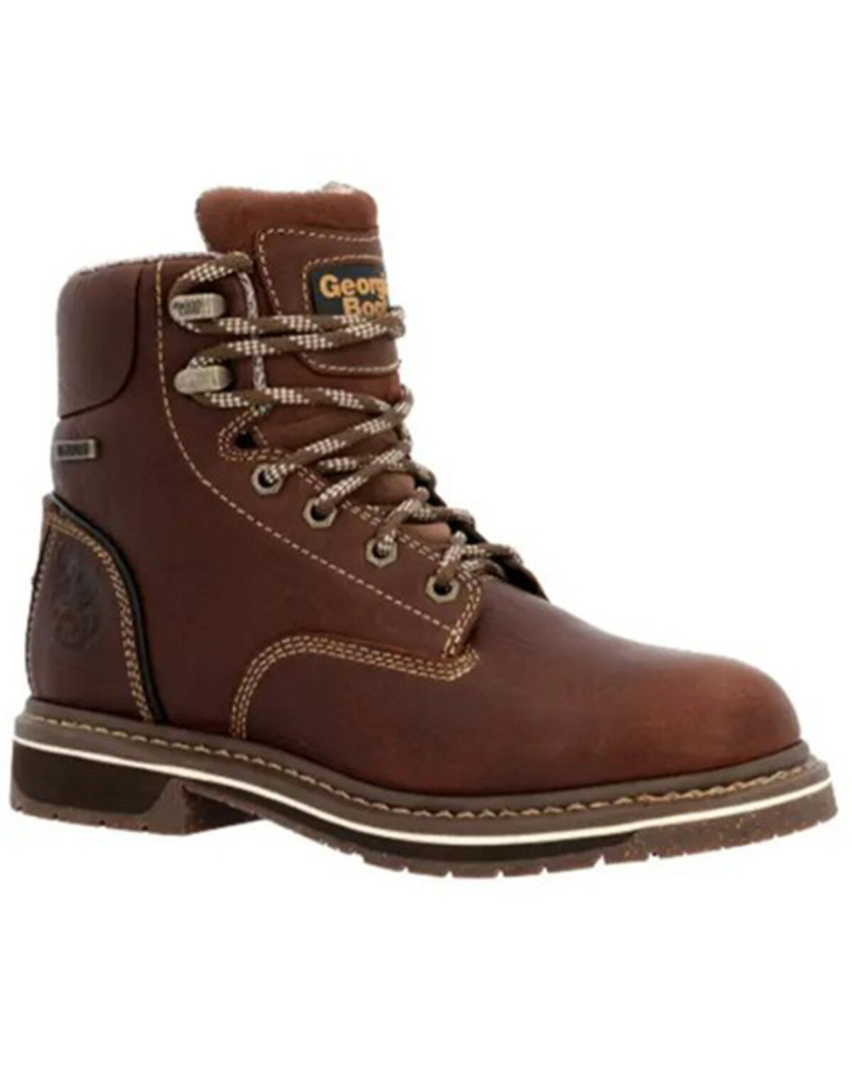Georgia Boot Women's AMP Light Edge Waterproof Lace-Up Work Boots - Soft Toe
