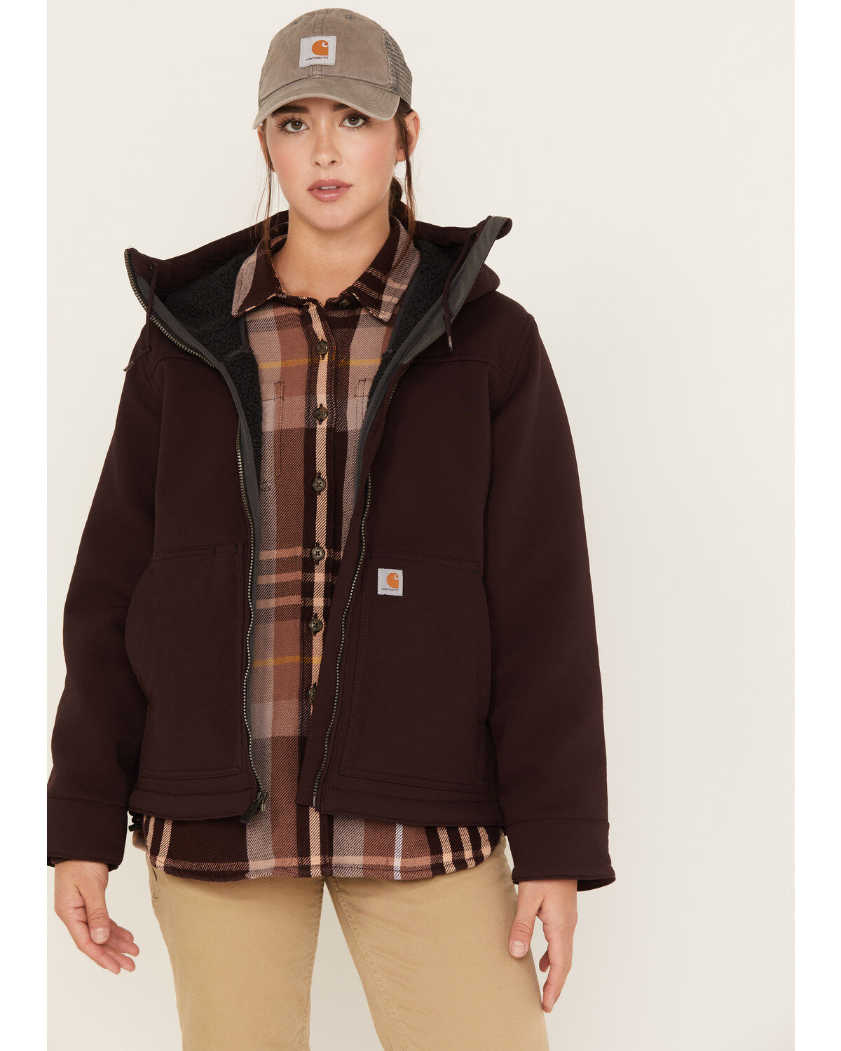 Carhartt Women's Super Dux&trade; Relaxed Fit Sherpa-Lined Active Jacket