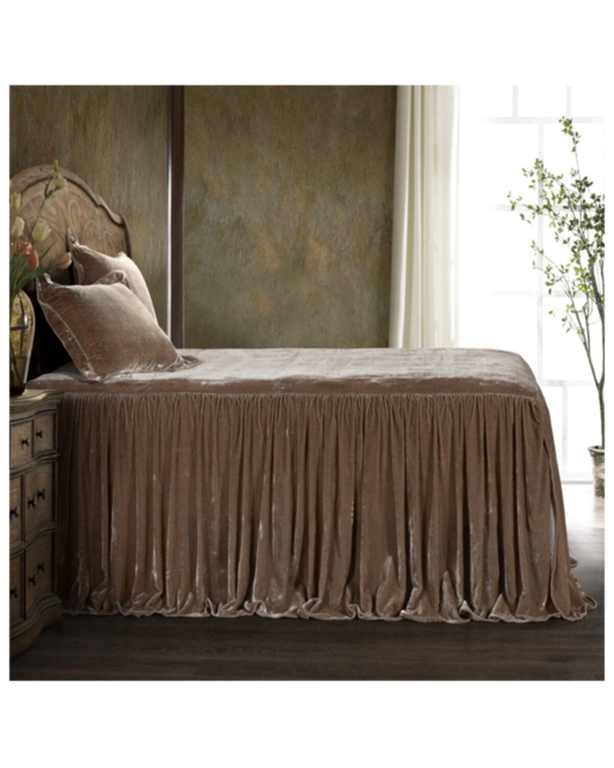 HiEnd Accents Dusty Rose Stella Faux Silk & Velvet Queen 3-Piece Bedspread Set 1 210660-hiend-accents-dusty-rose-stella-faux-silk-amp-velvet-queen-3-piece-bedspread-set-1.jpg