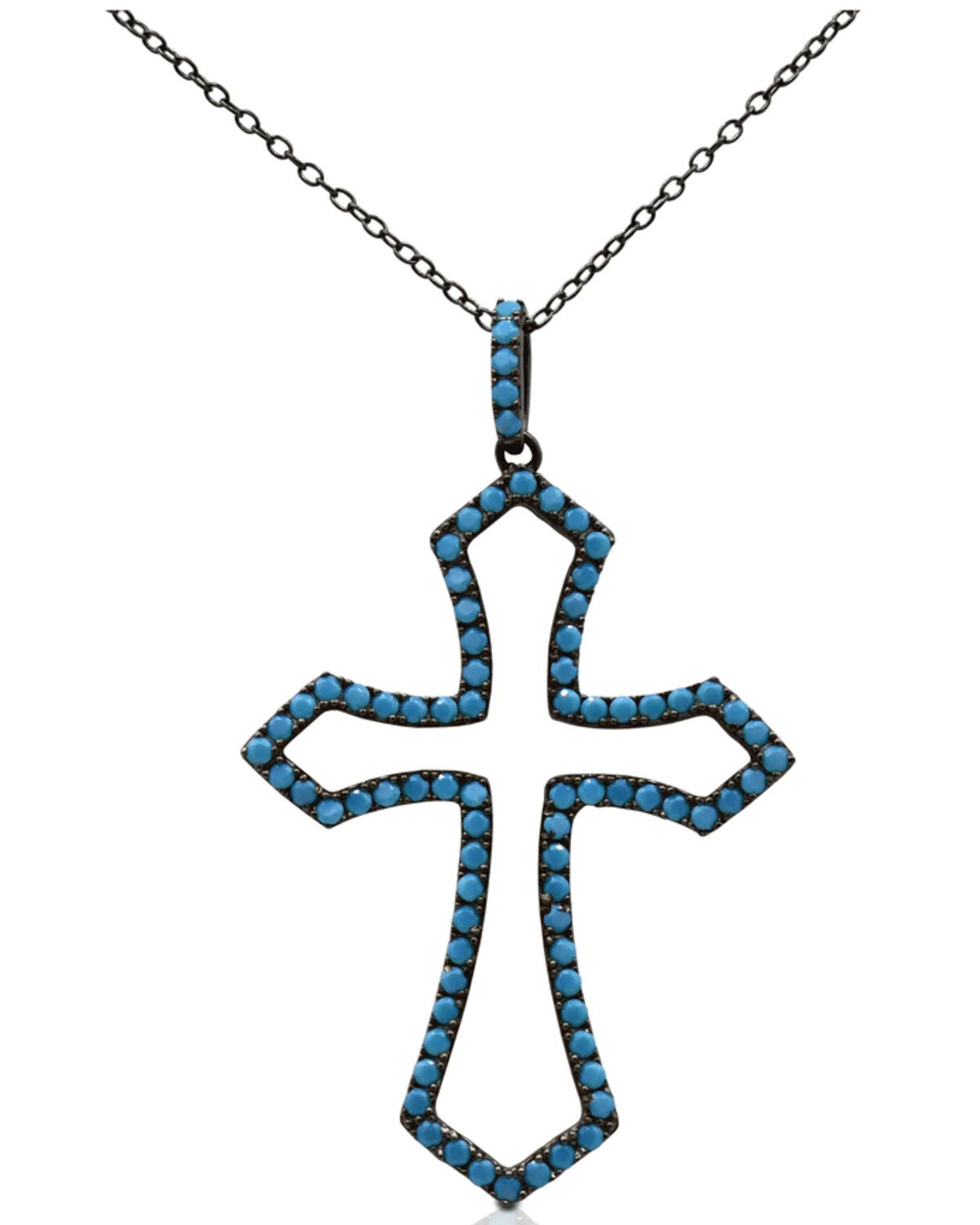 Kelly Herd Women's Turquoise Stone Silhouette Pendant Necklace 1 214698-kelly-herd-women-s-turquoise-stone-silhouette-pendant-necklace-1.jpg