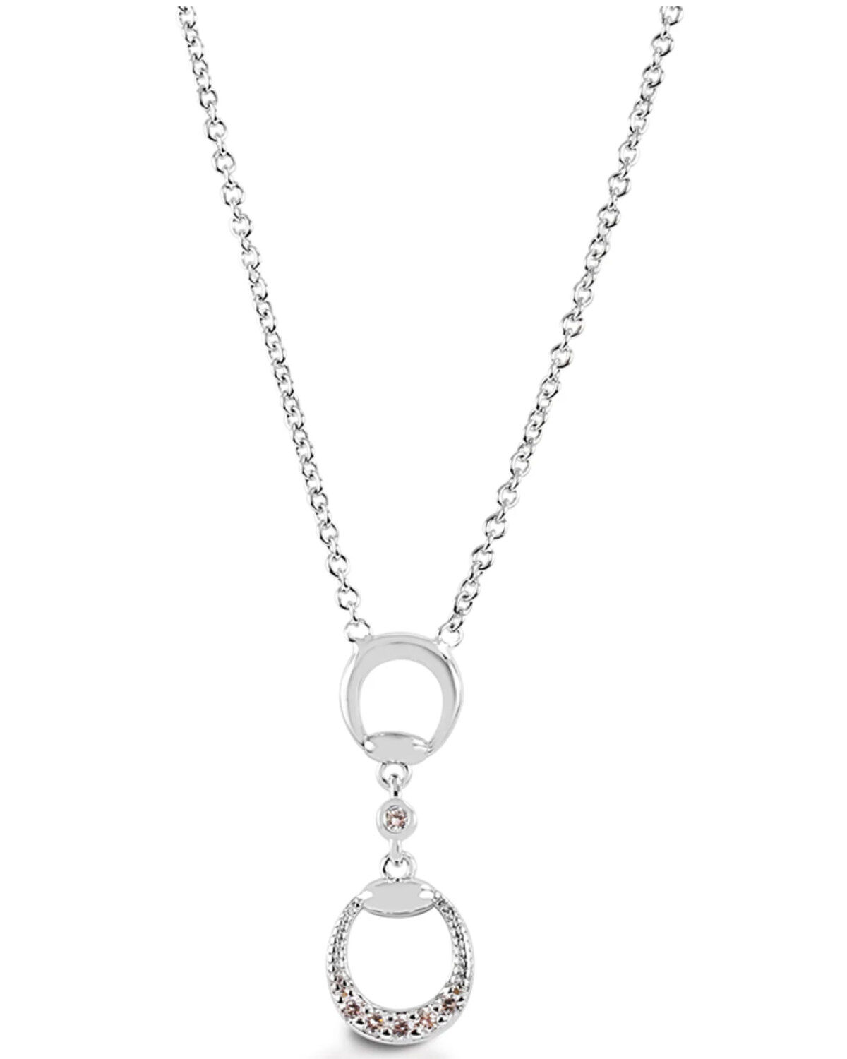 Kelly Herd Women's Silver Eggbutt Bit Pendant Necklace 1 214819-kelly-herd-women-s-silver-eggbutt-bit-pendant-necklace-1.jpg