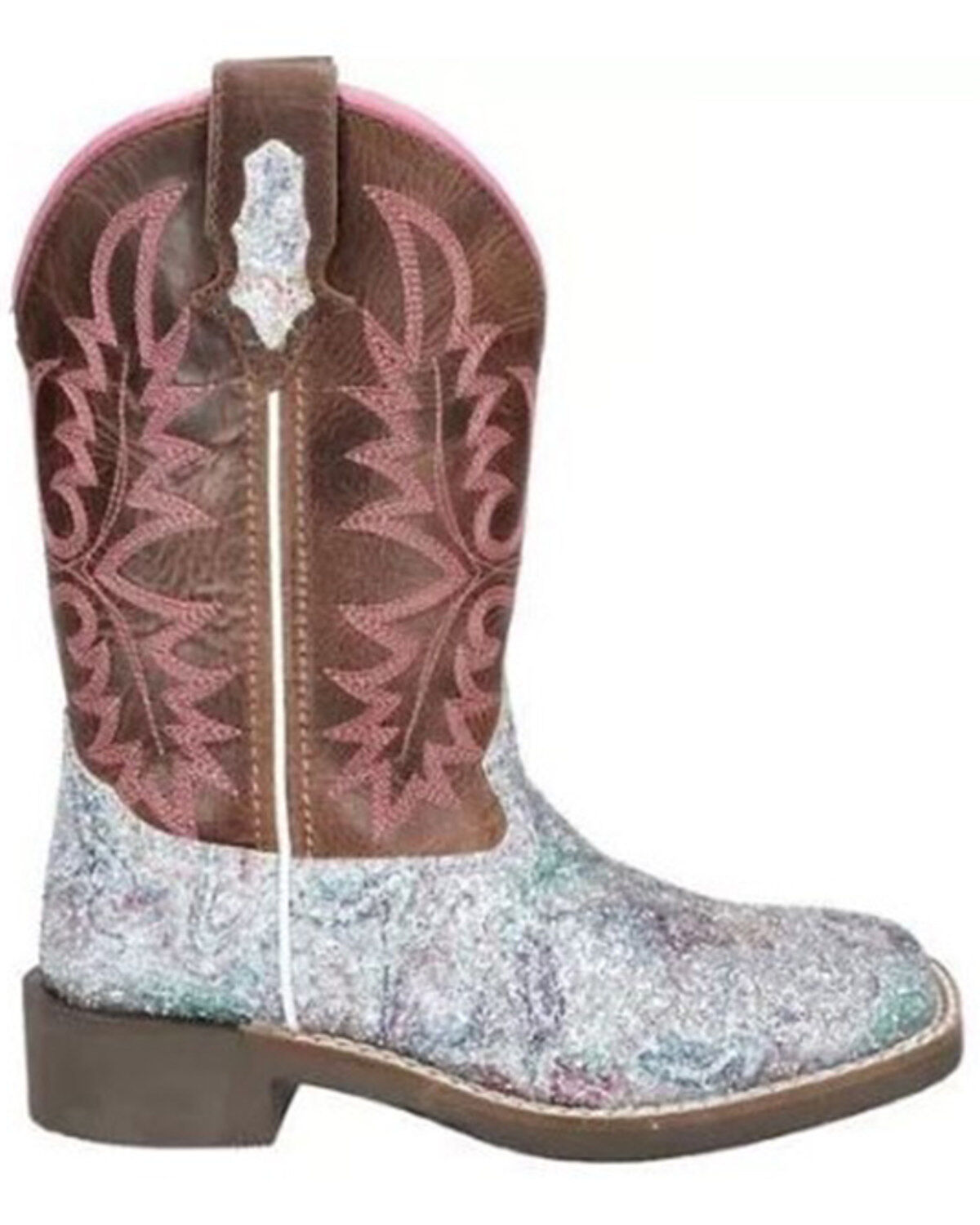 Smoky Mountain Girls' Ariel Western Boots - Broad Square Toe