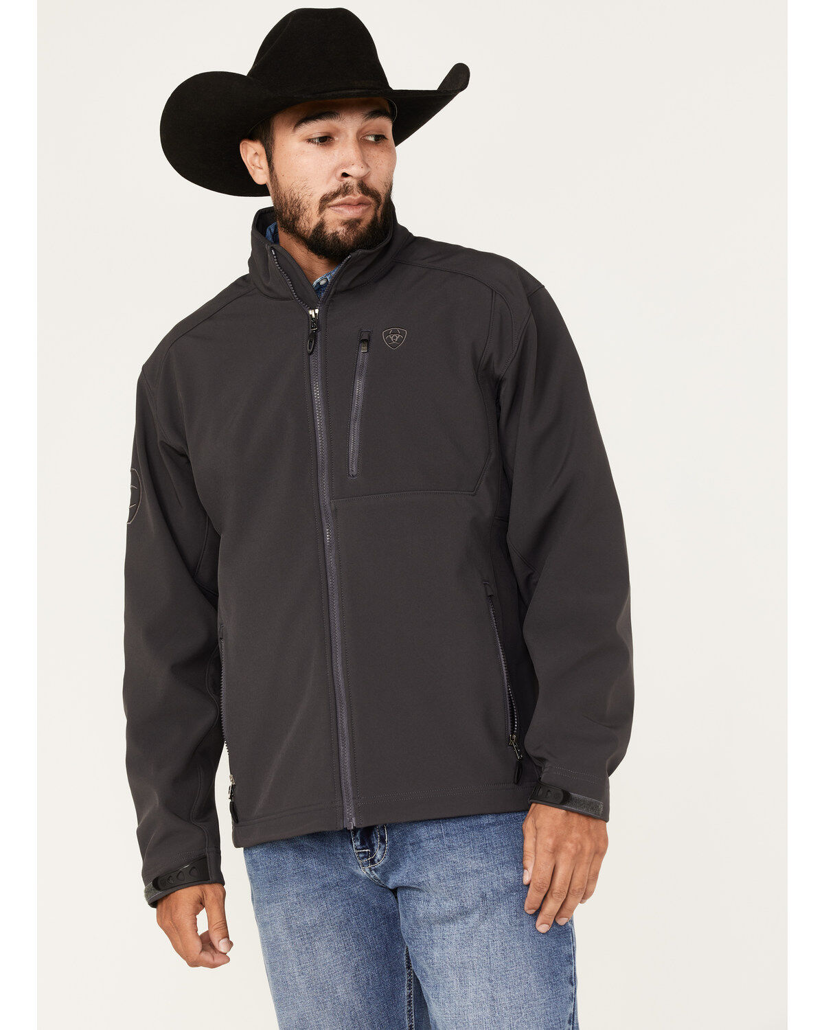Ariat Men's Logo 2.0 Embroidered Zip Softshell Jacket - Big 1 216894-ariat-men-s-logo-2-0-embroidered-zip-softshell-jacket-big-1.jpg