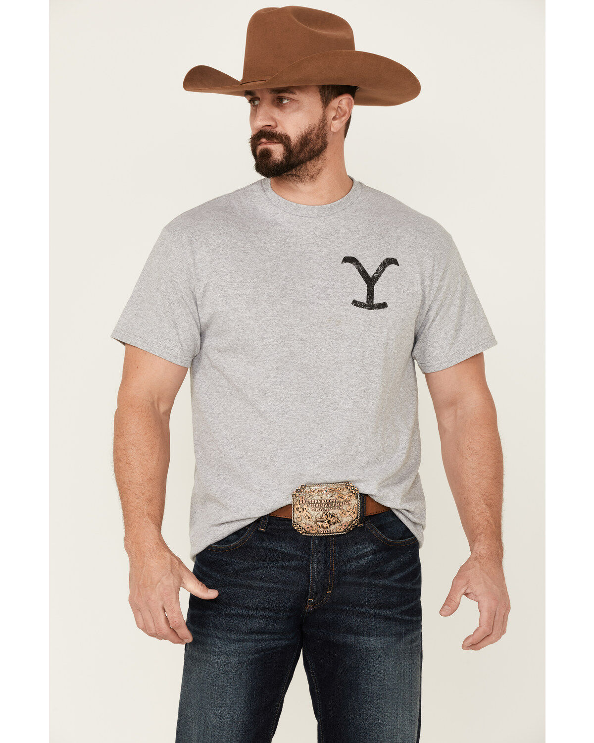 Paramount Network's Yellowstone Men's Rip For The Brand Graphic Short Sleeve T-Shirt
