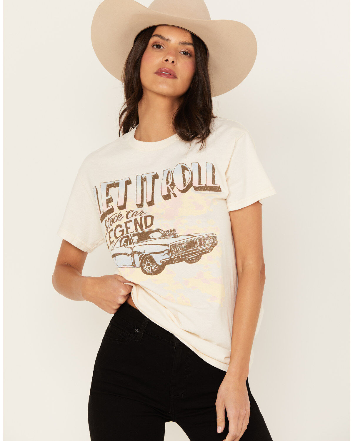 Youth in Revolt Women's Let It Roll Muscle Short Sleeve Graphic Tee 1 217559-youth-in-revolt-women-s-let-it-roll-muscle-short-sleeve-graphic-tee-1.jpg