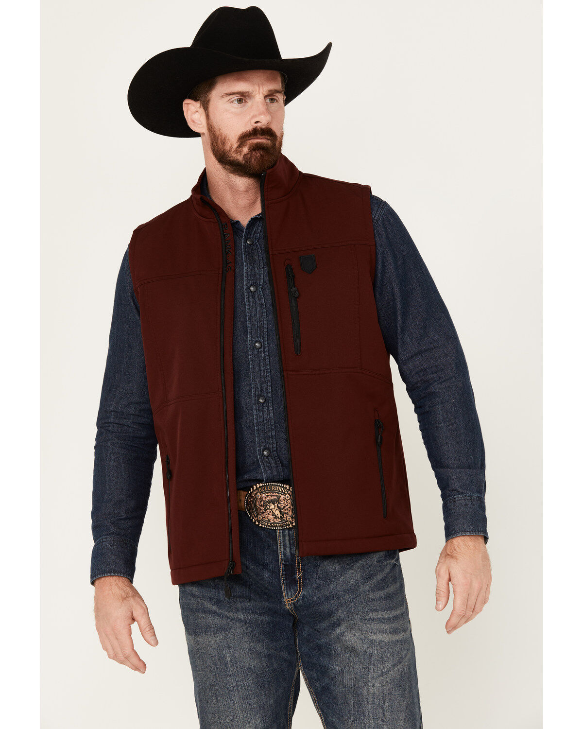 RANK 45&reg; Men's Stowel Softshell Vest