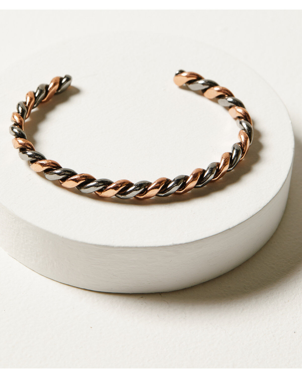 M & F Western Men's Copper & Silver Strike Twisted Cuff Bracelet 1 217634-m-amp-f-western-men-s-copper-amp-silver-strike-twisted-cuff-bracelet-1.jpg