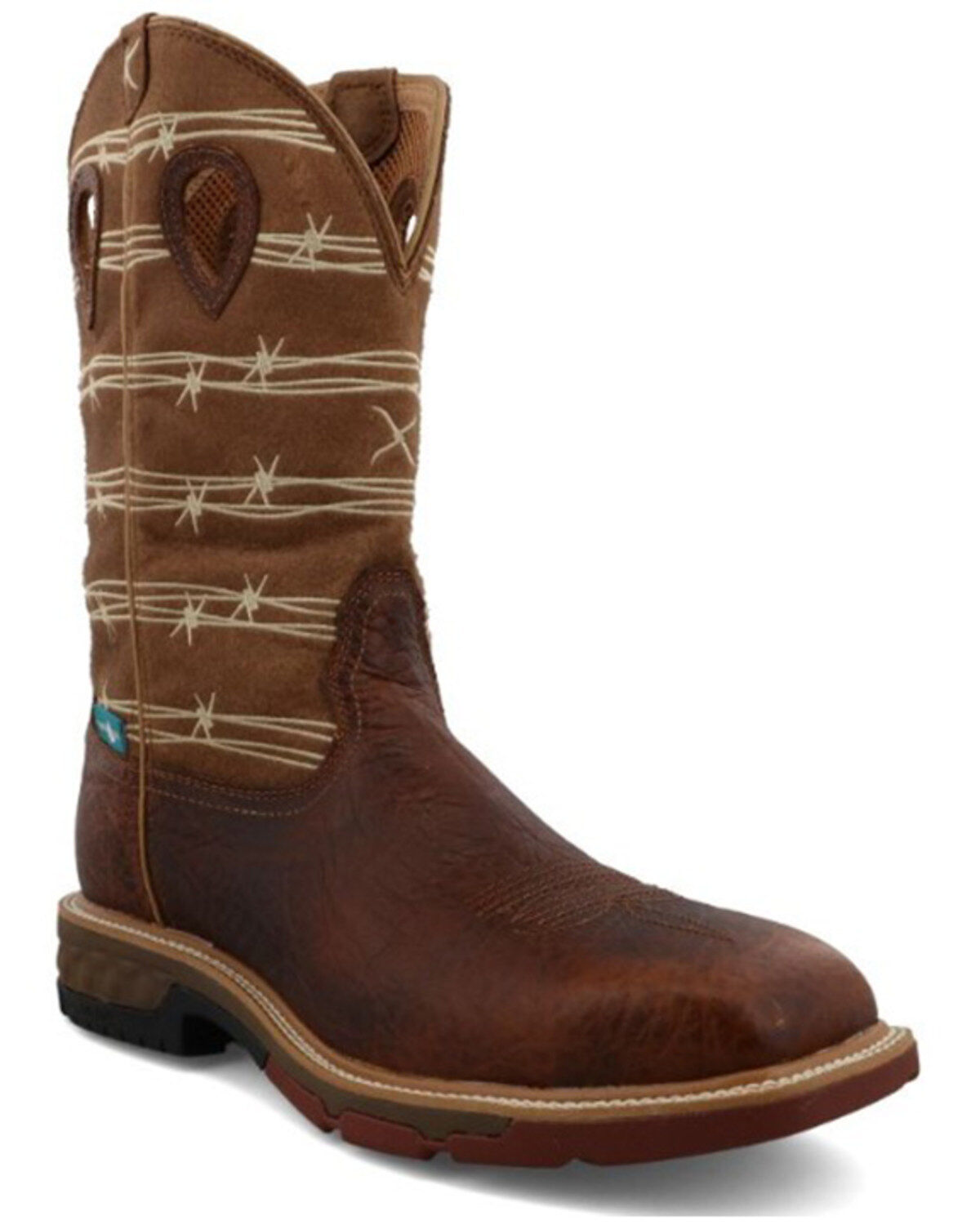 Twisted X Men's 12 Waterproof Western Work Boots - Alloy Toe