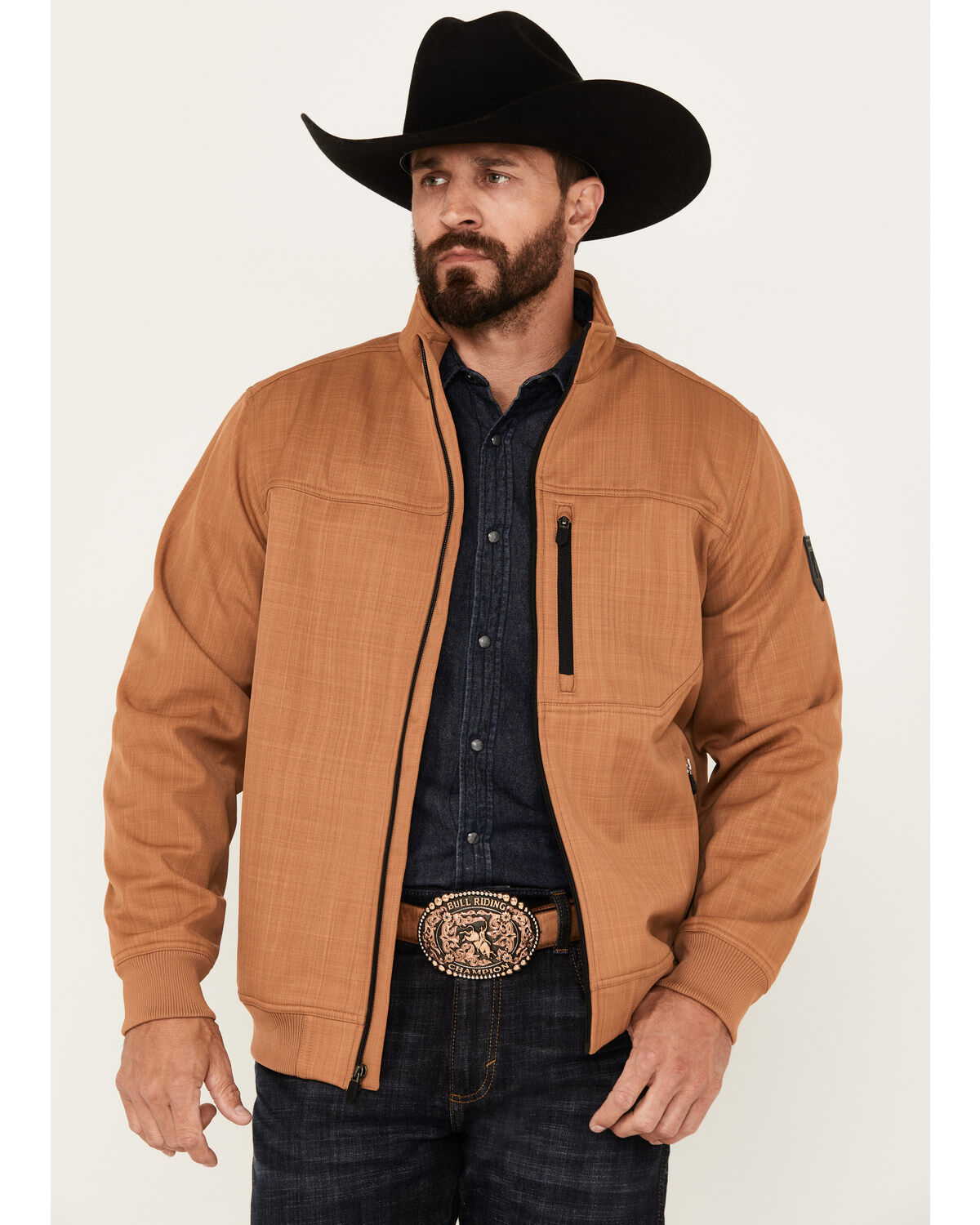 RANK 45&reg; Men's Coolville Bomber Softshell Jacket - Tall