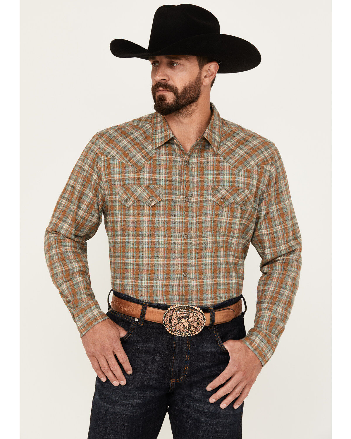 Moonshine Spirit Men's Hickory Plaid Print Long Sleeve Snap Flannel Shirt 1 219664-moonshine-spirit-men-s-hickory-plaid-print-long-sleeve-snap-flannel-shirt-1.jpg