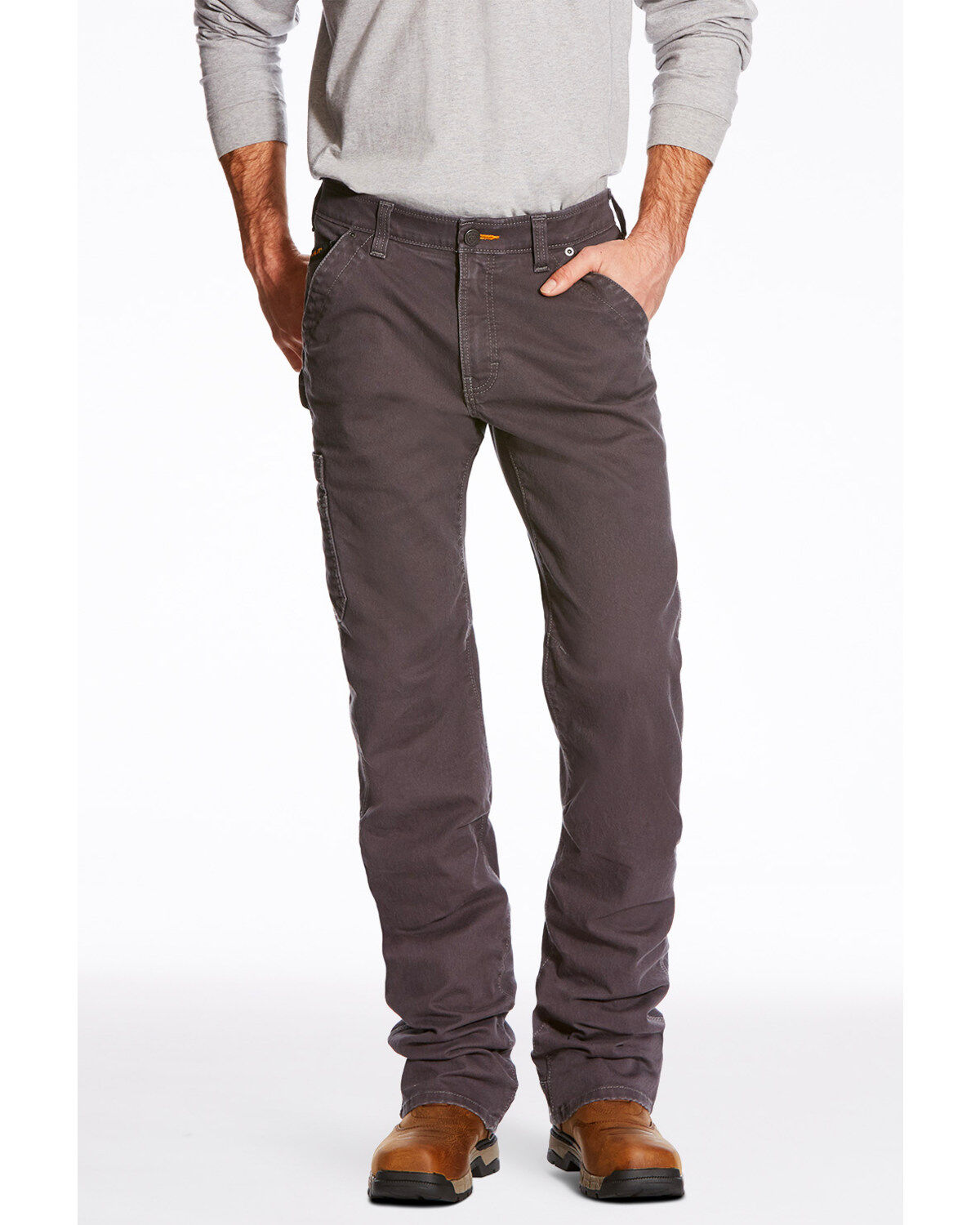 Ariat Men's Rebar M4 Washed Twill Dungaree Work Pants