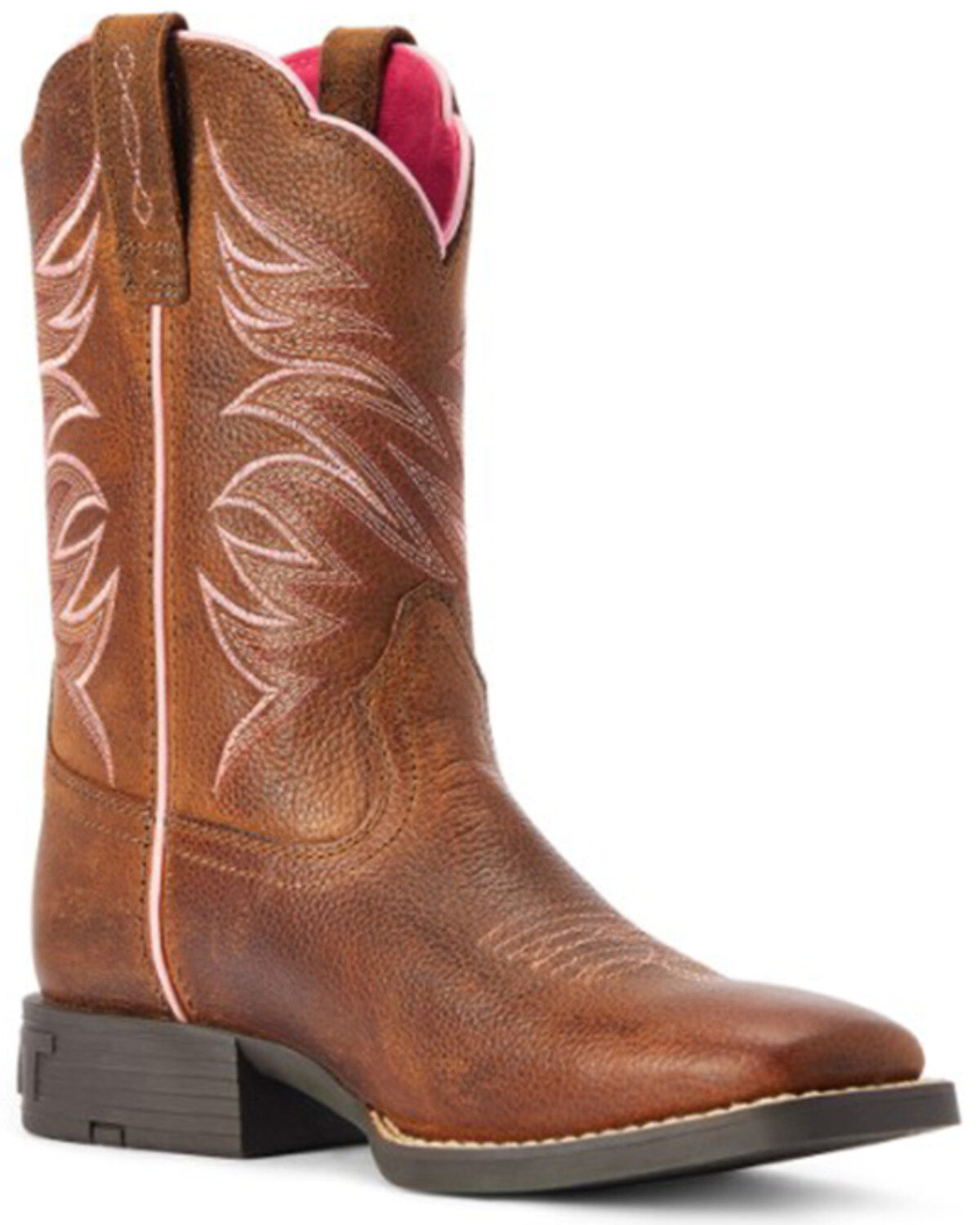 Ariat Girls' Firecatcher Rowdy Western Boots - Broad Square Toe 1 220635-ariat-girls-firecatcher-rowdy-western-boots-broad-square-toe-1.jpg