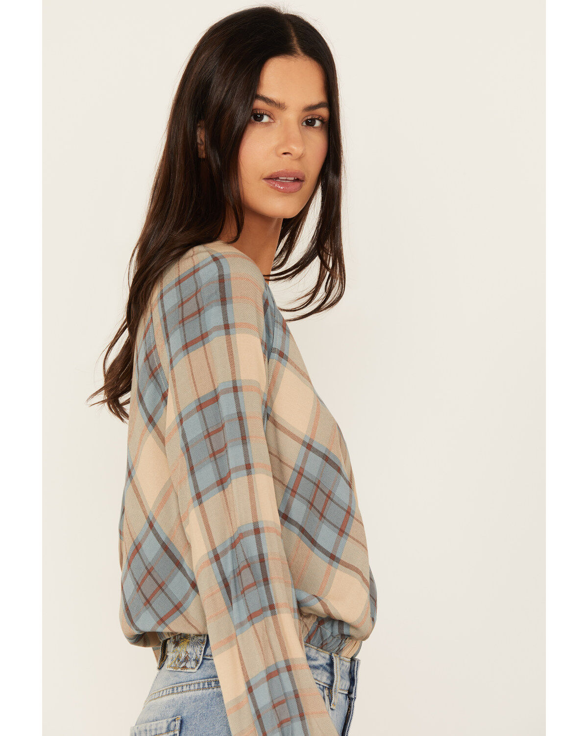 220902-cleo-wolf-women-s-plaid-print-blouson-crossover-top-1.jpg