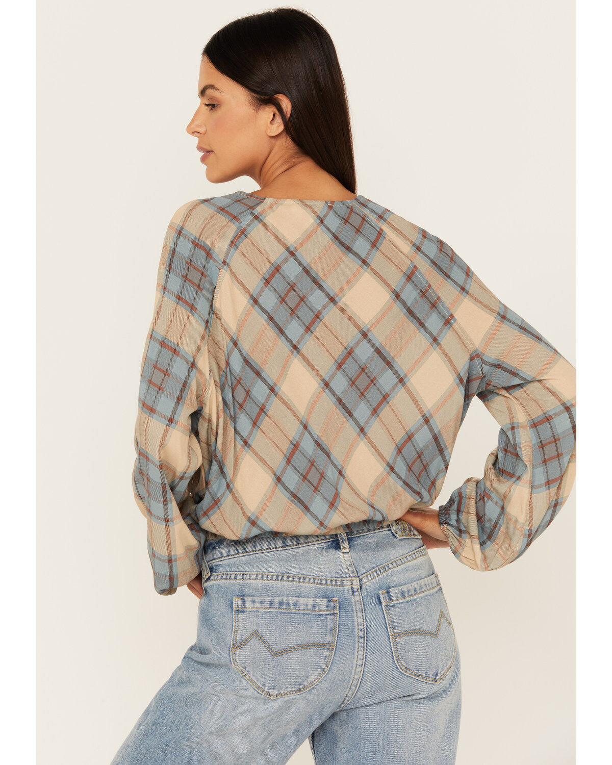 220902-cleo-wolf-women-s-plaid-print-blouson-crossover-top-1.jpg