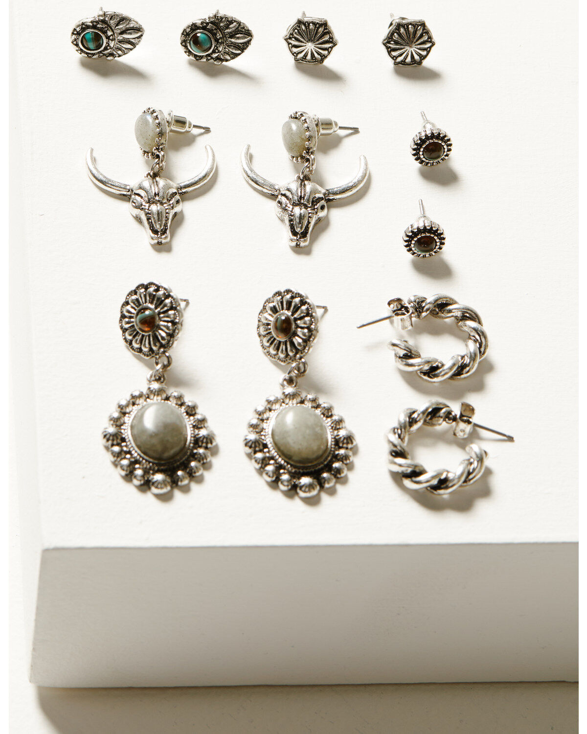 Shyanne Women's Soleil Steer Head Earring Set - 6 Piece 1 222482-shyanne-women-s-soleil-steer-head-earring-set-6-piece-1.jpg