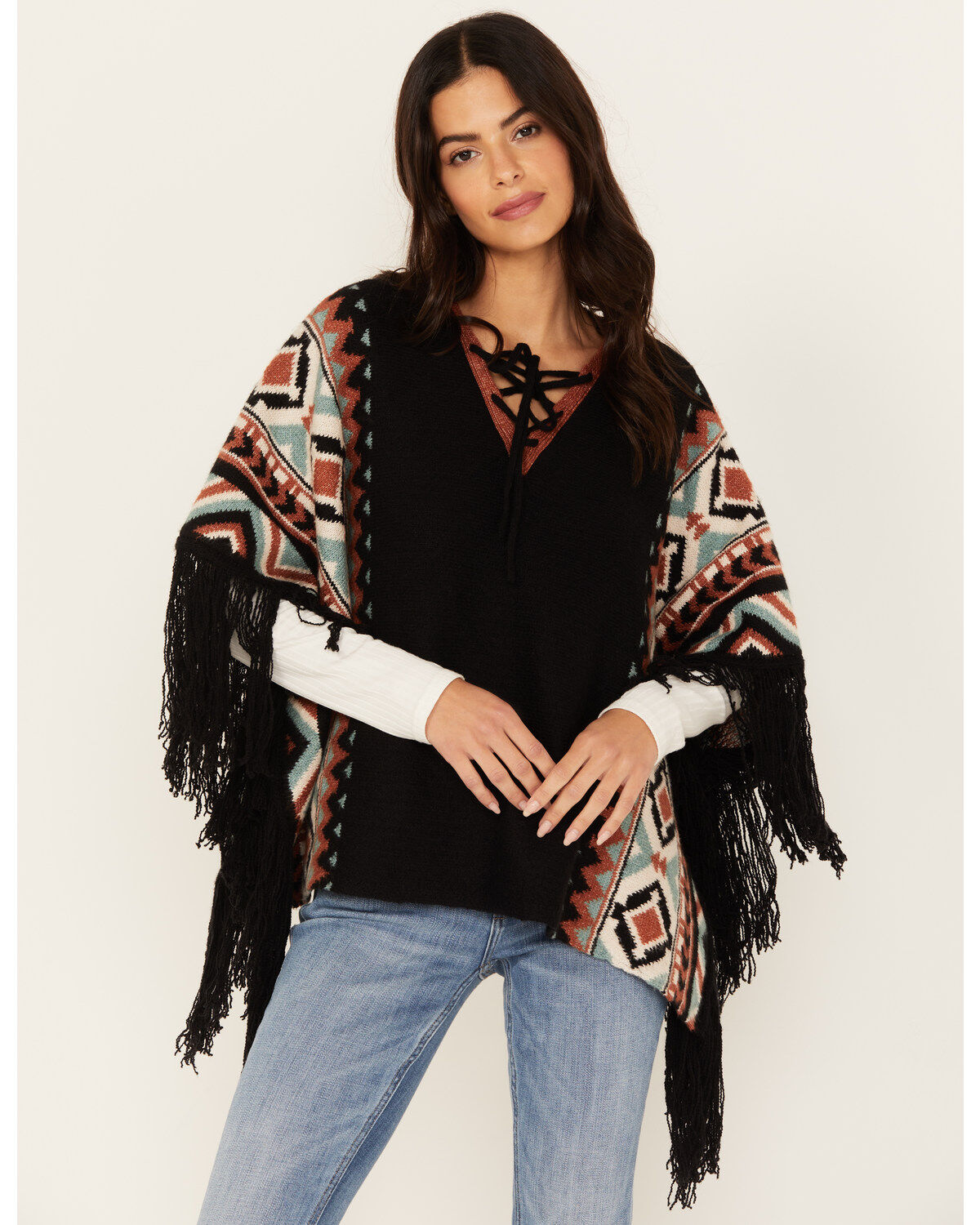 Idyllwind Women's Bootleg Poncho Sweater