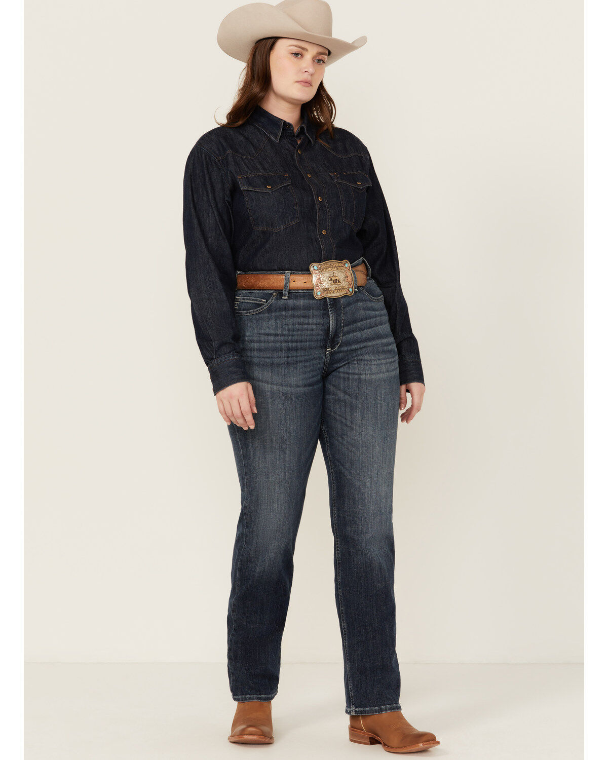 Ariat Women's Perfect Rise Madison Stretch Straight Jeans - Plus 1 226186-ariat-women-s-perfect-rise-madison-stretch-straight-jeans-plus-1.jpg
