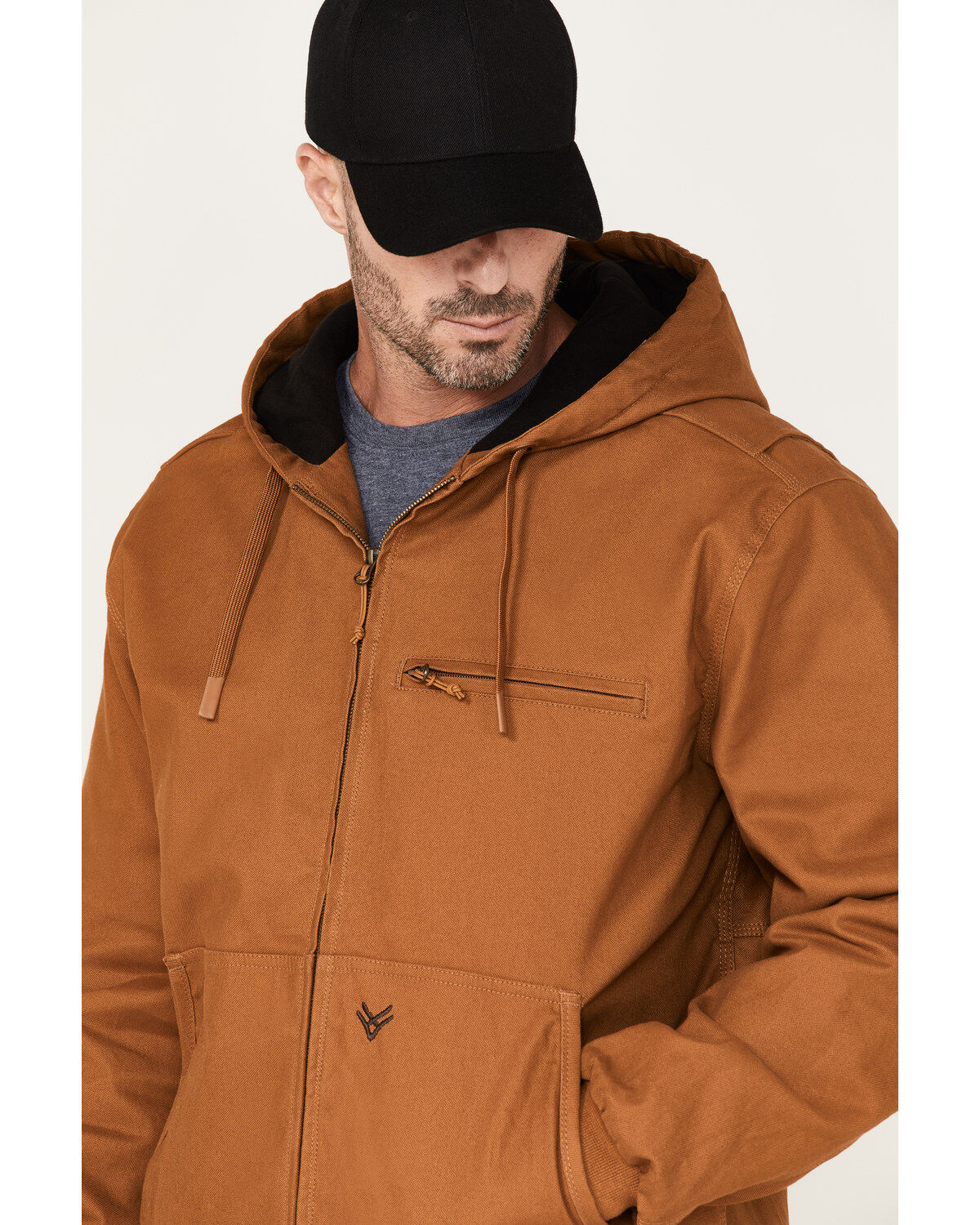 Hawx Men's Pro Hooded Bomber Jacket