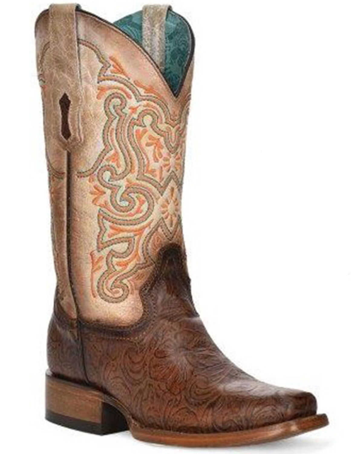 Corral Women's Floral Western Boots - Square Toe 1 229629-corral-women-s-floral-western-boots-square-toe-1.jpg