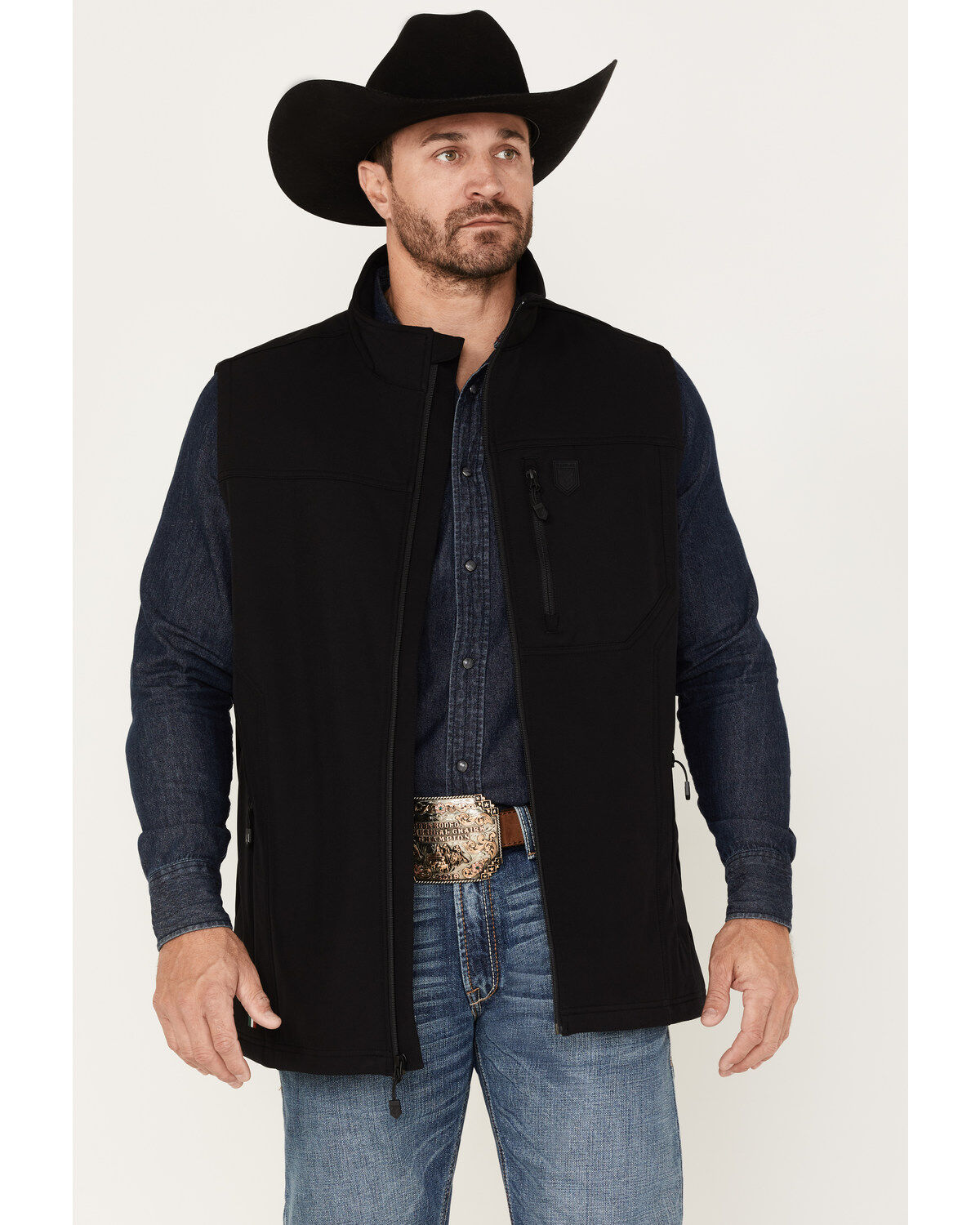 RANK 45&reg; Men's Mexico Chute Gate Softshell Vest