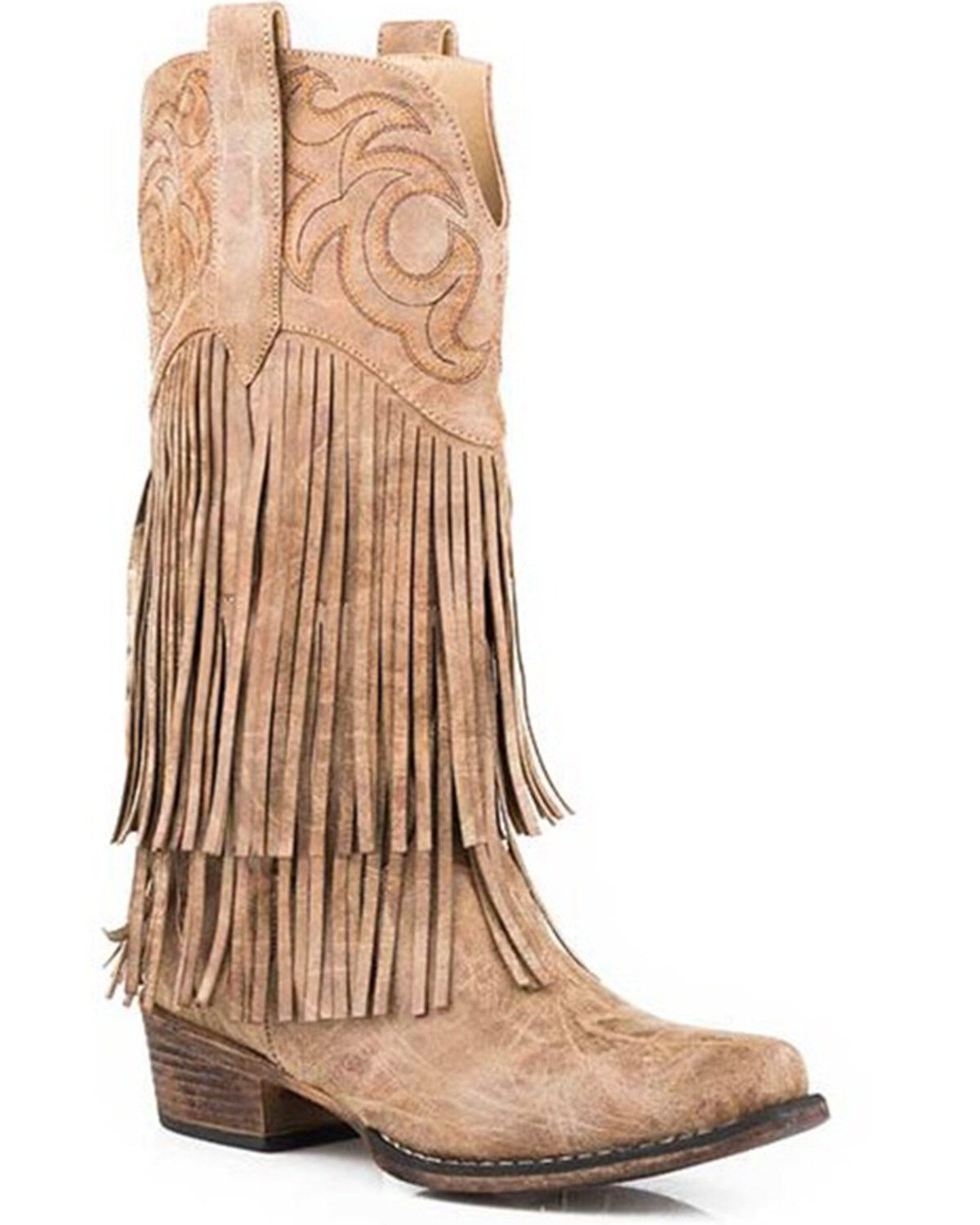 Roper Women's Rickrack Western Performance Boots - Snip Toe 1 229949-roper-women-s-rickrack-western-performance-boots-snip-toe-1.jpg