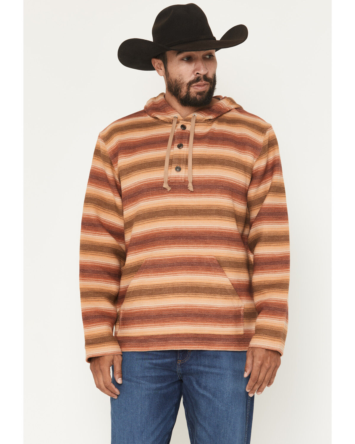 Pendleton Men's Driftwood Striped Print Hooded Sweatshirt 1 230400-pendleton-men-s-driftwood-striped-print-hooded-sweatshirt-1.jpg