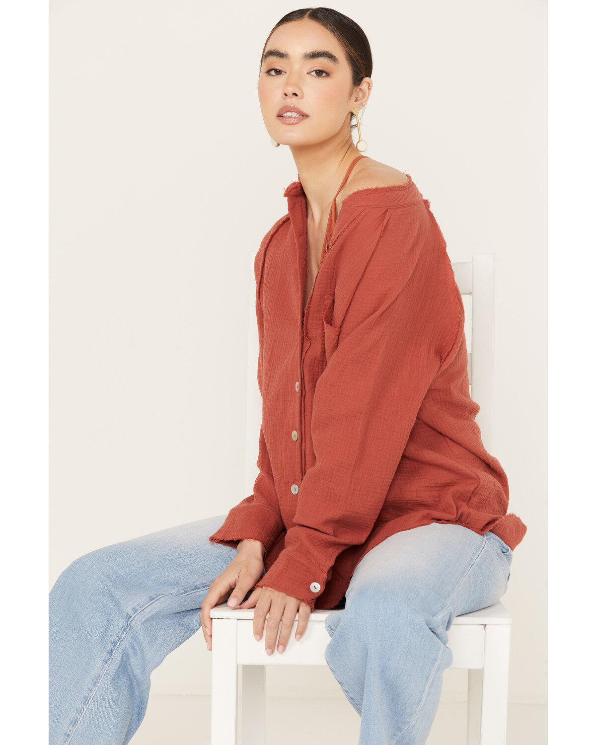 Wild Moss Women's Gauze Long Sleeve Button Down Shirt 1 231500-wild-moss-women-s-gauze-long-sleeve-button-down-shirt-1.jpg