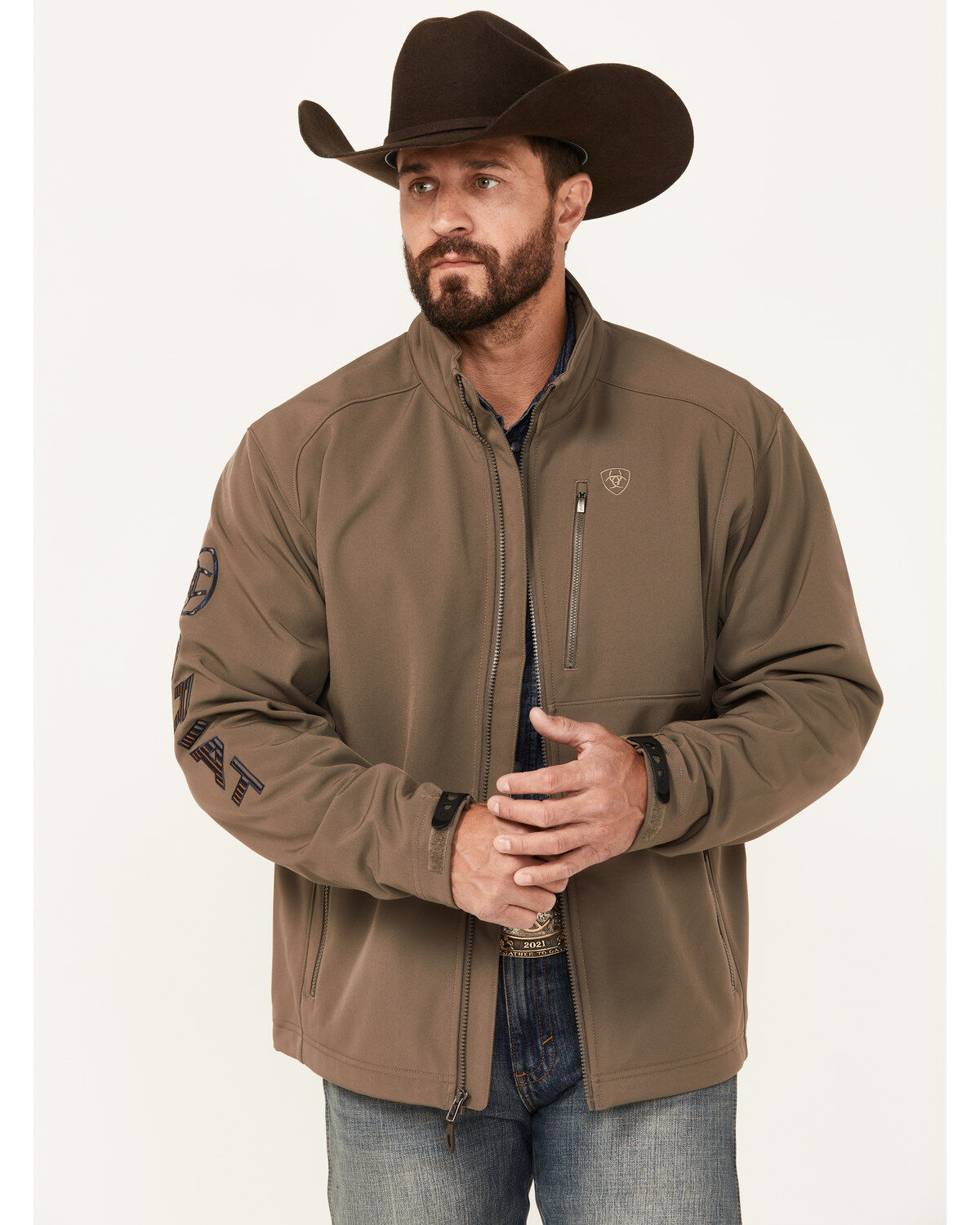 Ariat Men's Boot Barn Exclusive Logo 2.0 Softshell Jacket
