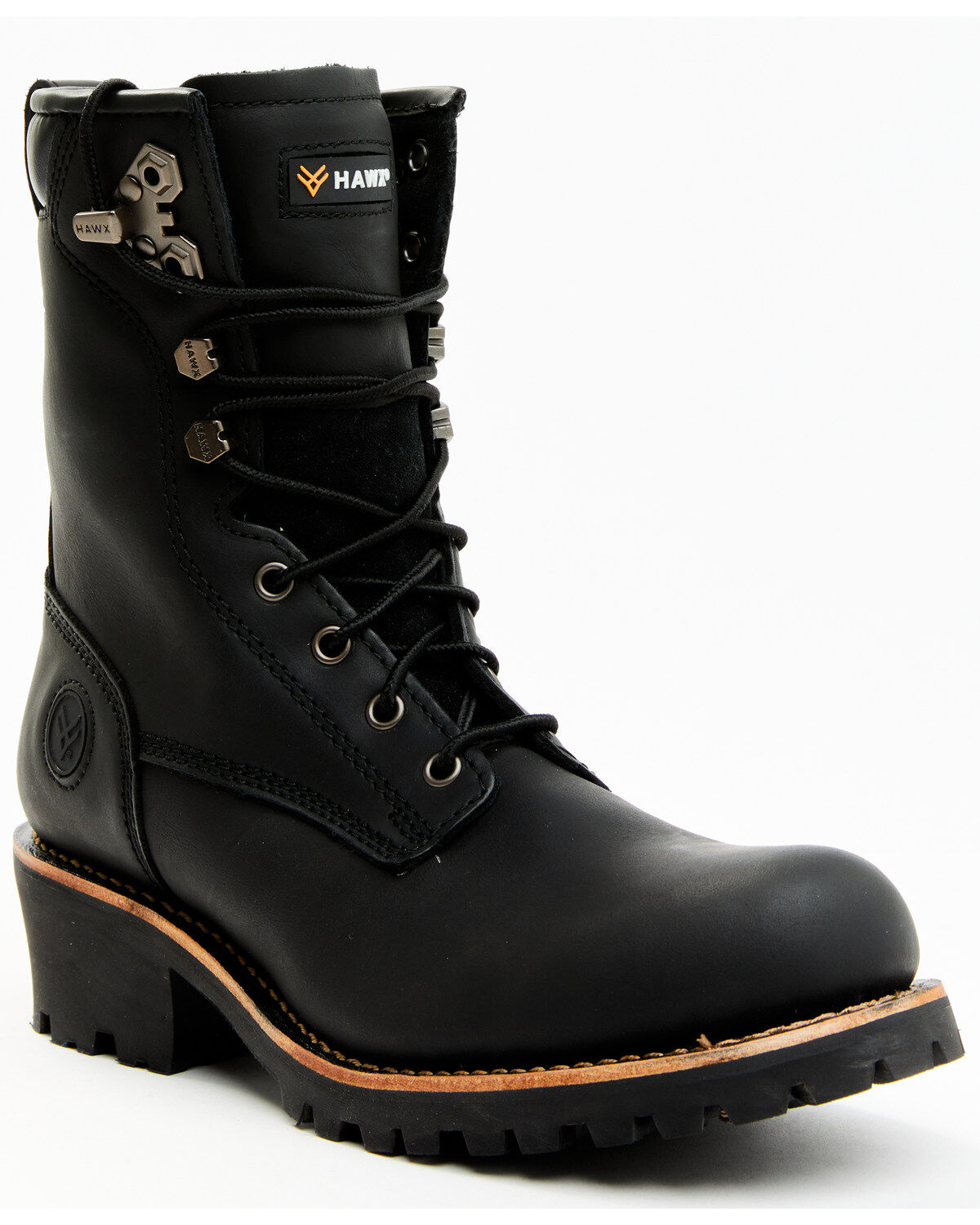 Hawx Men's 8 Logger Work Boots - Soft Toe