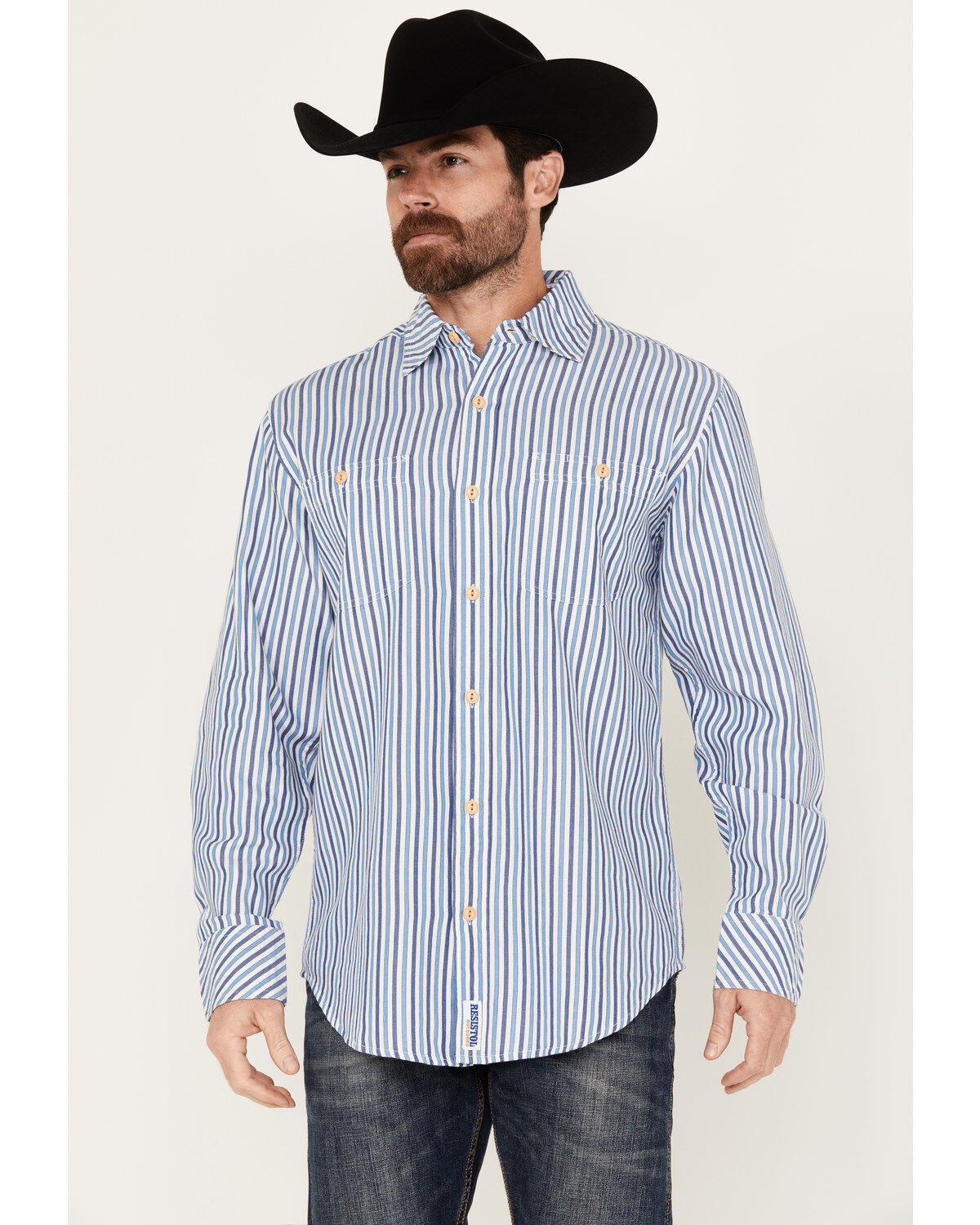 Resistol Men's Quest Striped Long Sleeve Button-Down Western Shirt 1 233808-resistol-men-s-quest-striped-long-sleeve-button-down-western-shirt-1.jpg
