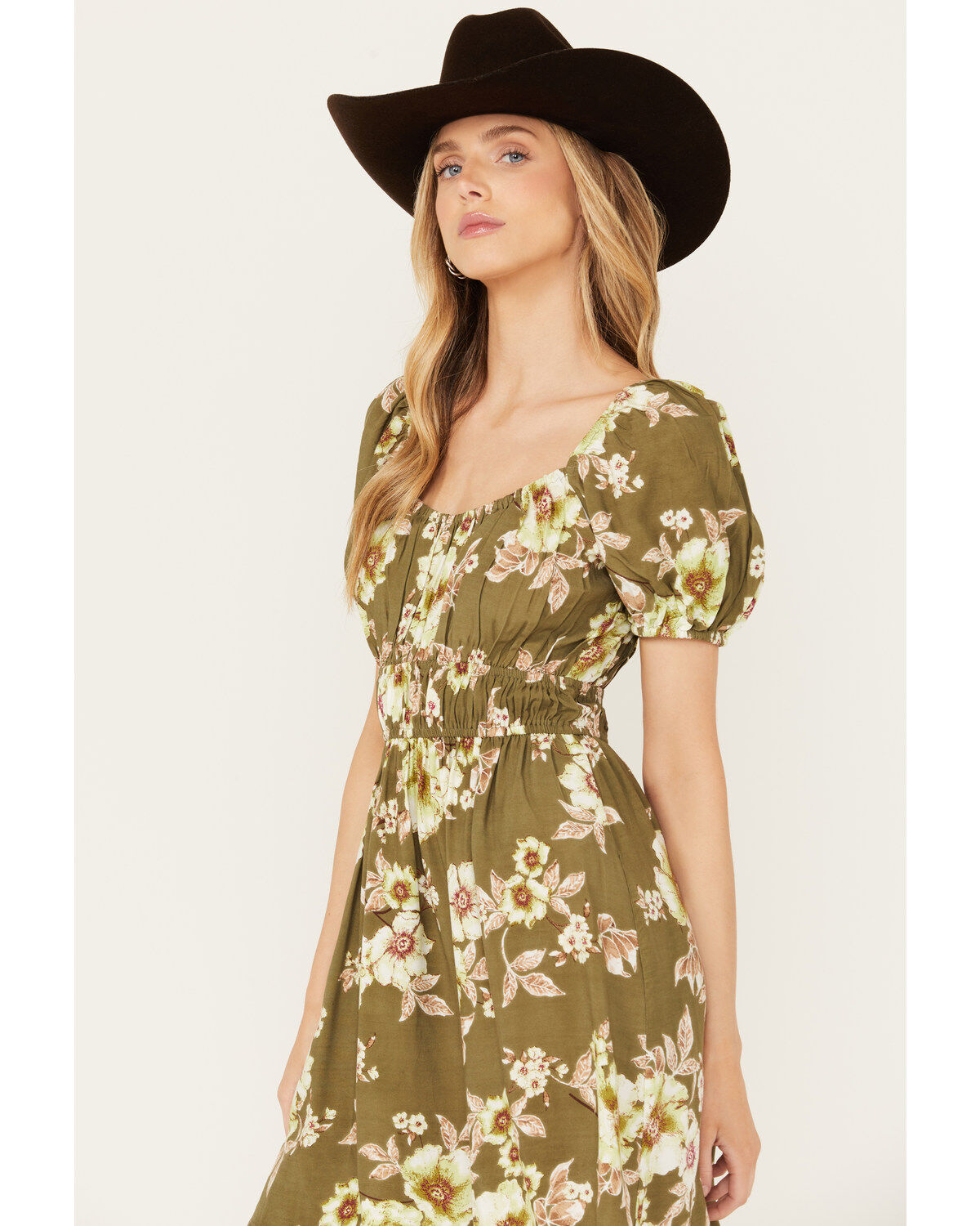 Band of the Free Women's Floral Print Mini Dress