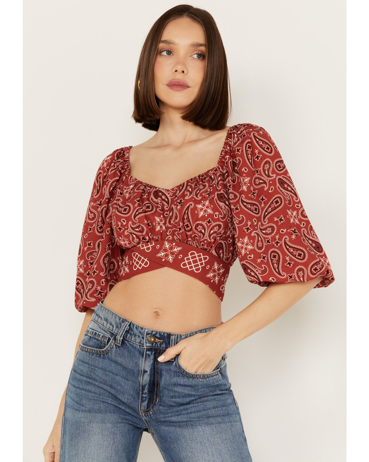 Beyond The Radar Women's Bandana Print Tie Back Top 1 236577-beyond-the-radar-women-s-bandana-print-tie-back-top-1.jpg