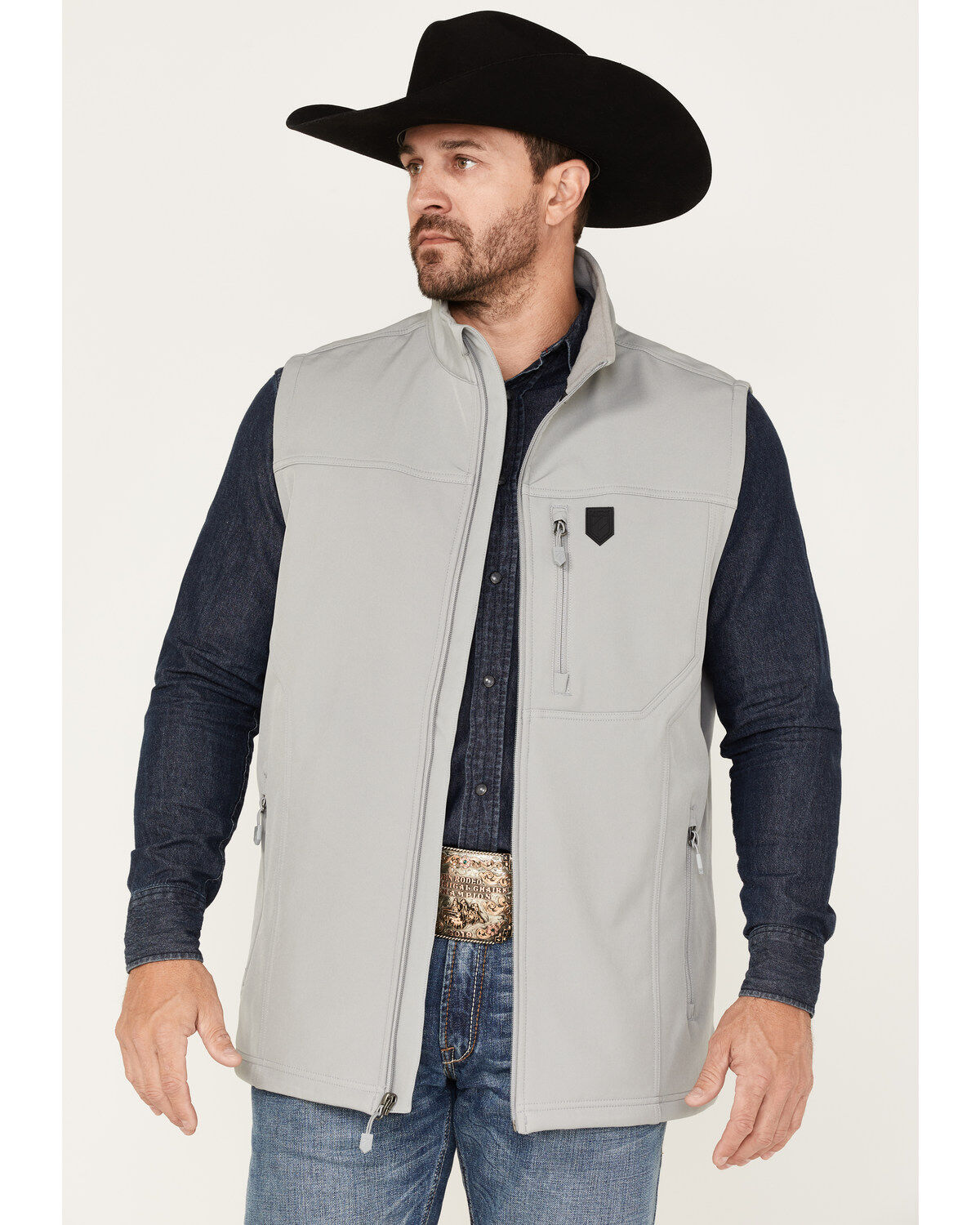 RANK 45&reg; Men's Hadwick Softshell Vest - Big & Tall