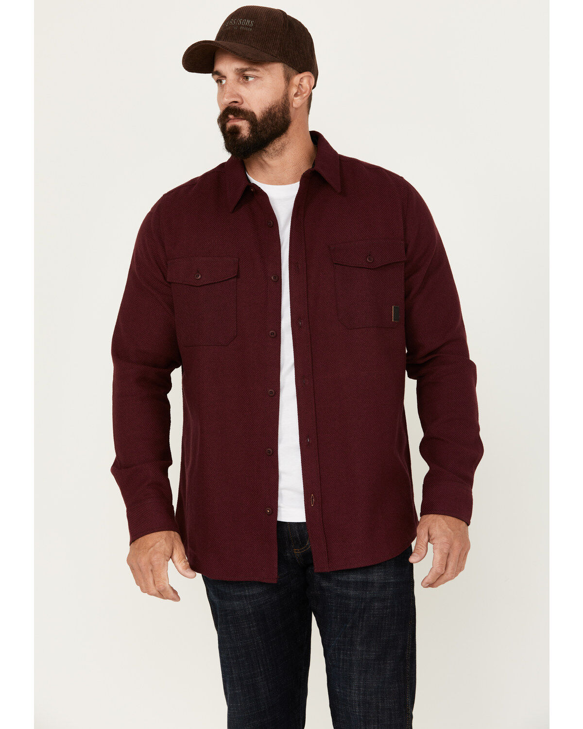 Brothers and Sons Men's Burley Long Sleeve Button-Down Flannel Shirt 1 236899-brothers-and-sons-men-s-burley-long-sleeve-button-down-flannel-shirt-1.jpg