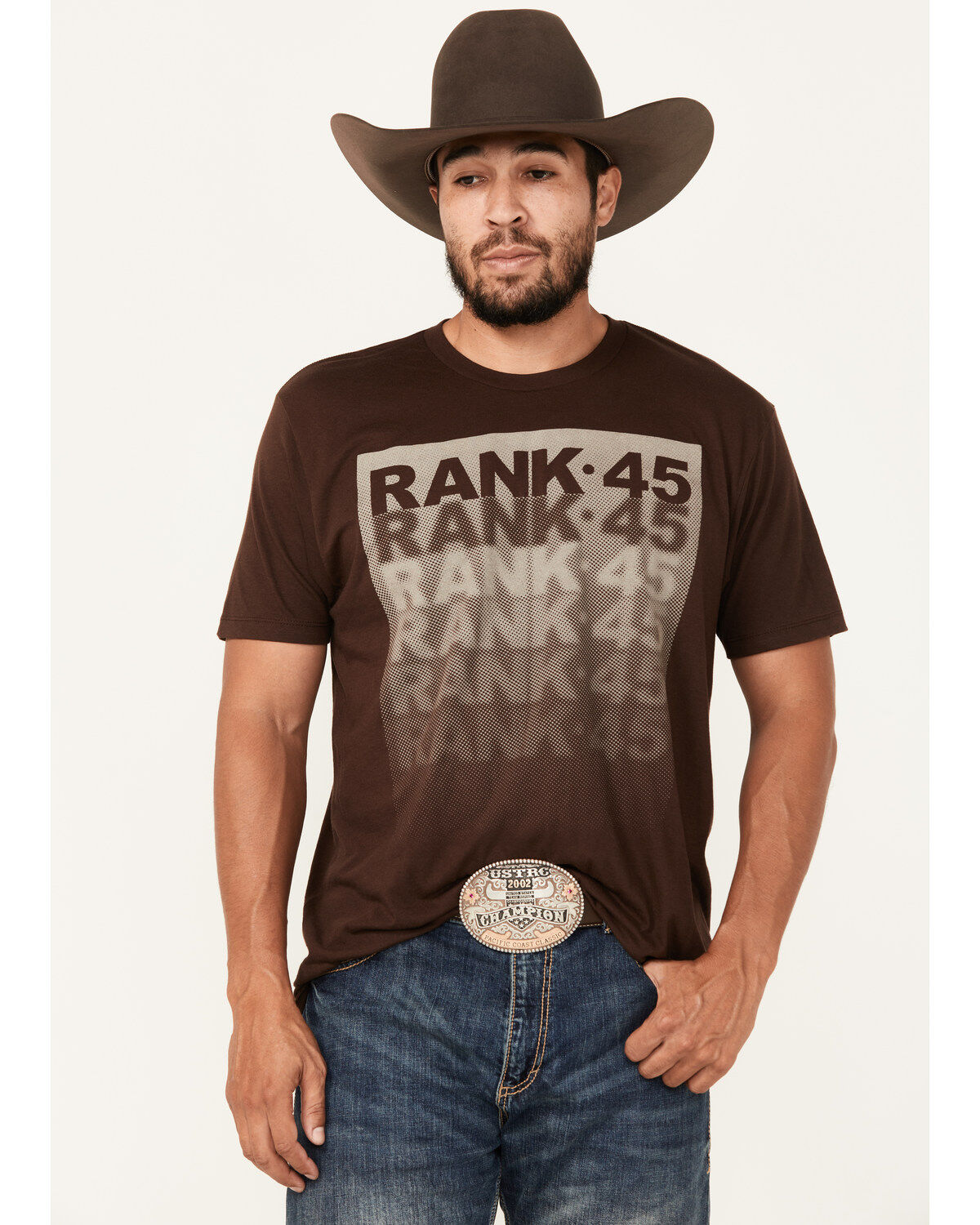 RANK 45&reg; Men's Blurville Short Sleeve Graphic T-Shirt