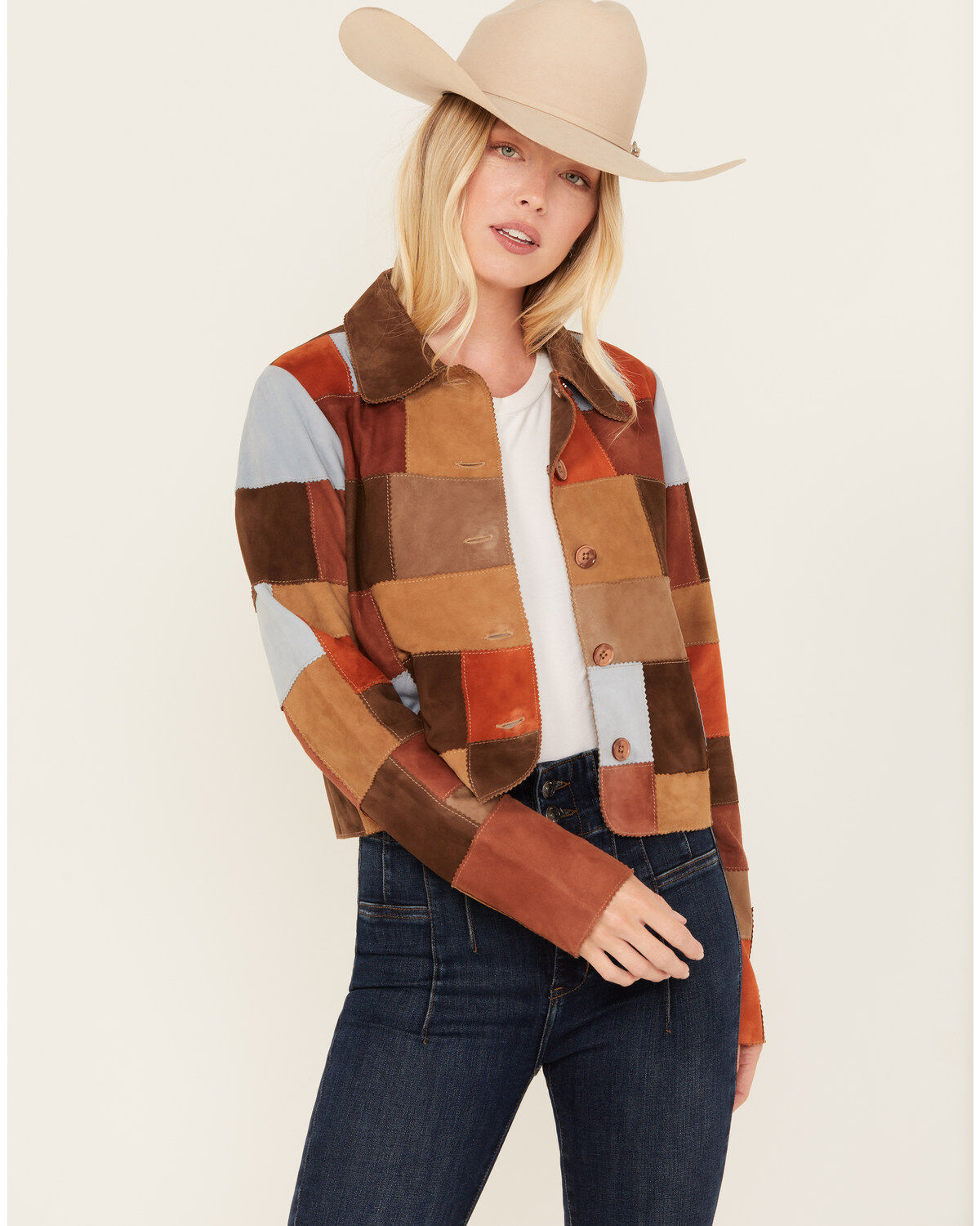 Shyanne Women's Short Patchwork Jacket