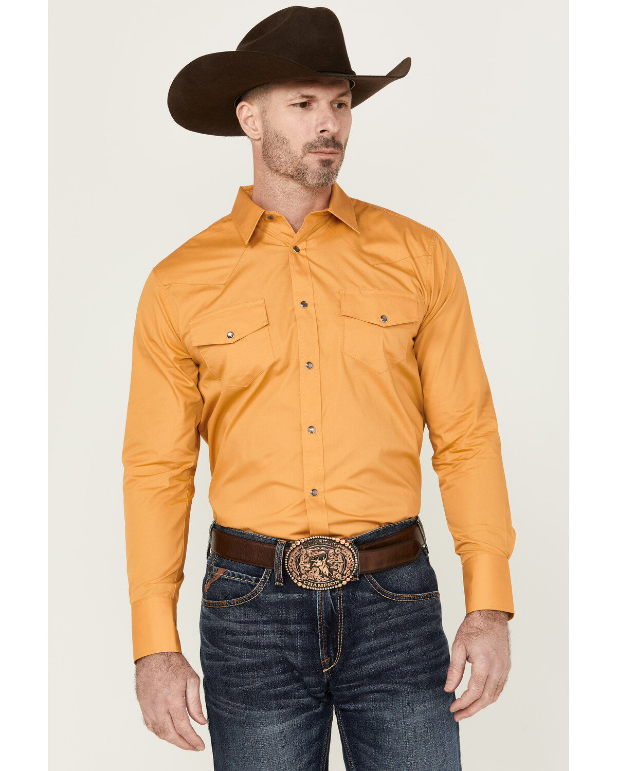 Gibson Men's Solid Long Sleeve Pearl Snap Western Shirt 1 241573-gibson-men-s-solid-long-sleeve-pearl-snap-western-shirt-1.jpg