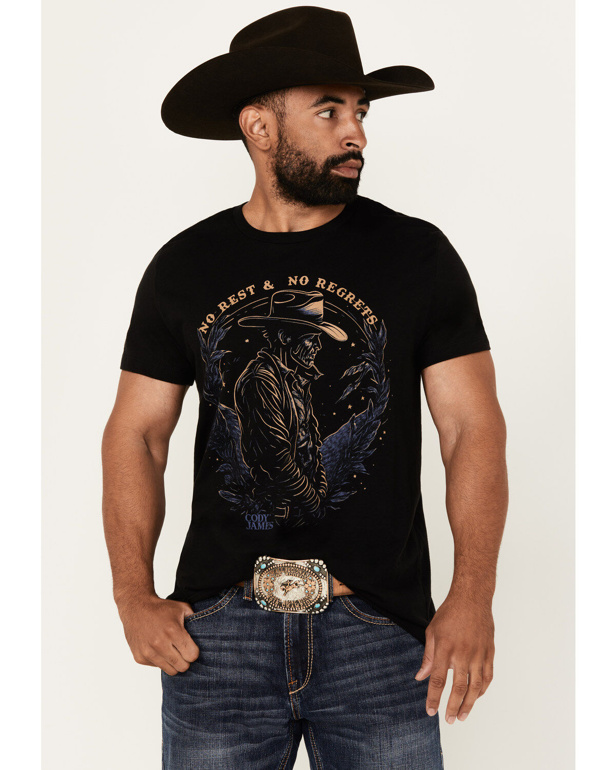 Cody James Men's No Regrets Cowboy Short Sleeve Graphic T-Shirt 1 241988-cody-james-men-s-no-regrets-cowboy-short-sleeve-graphic-t-shirt-1.jpg