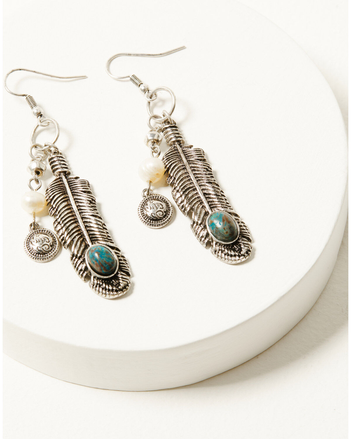 Shyanne Women's Gemma Feather Earrings
