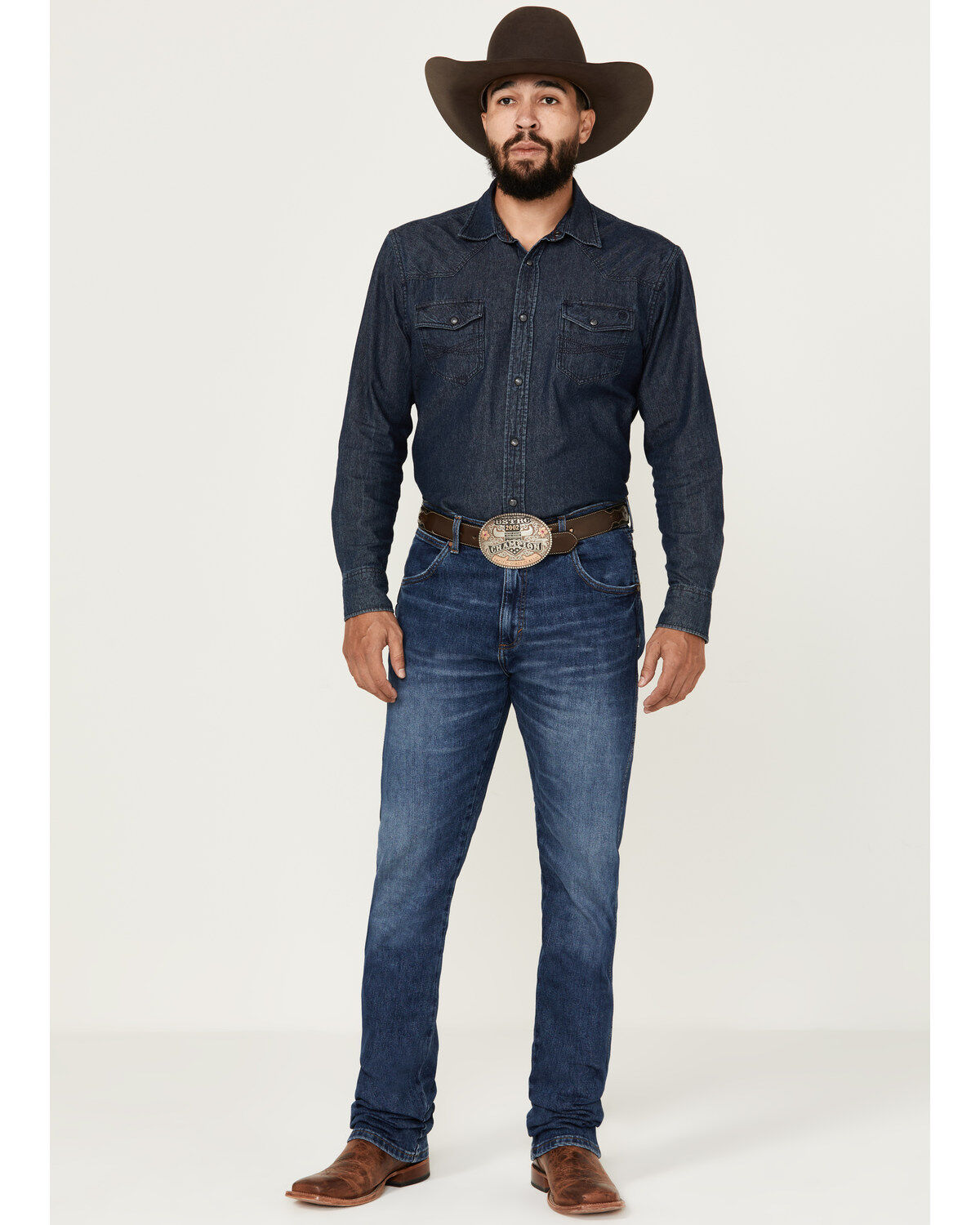 Wrangler Retro Men's Lusitano Medium Wash Slim Straight Stretch Premium Green Jeans 1 242789-wrangler-retro-men-s-lusitano-medium-wash-slim-straight-stretch-premium-green-jeans-1.jpg