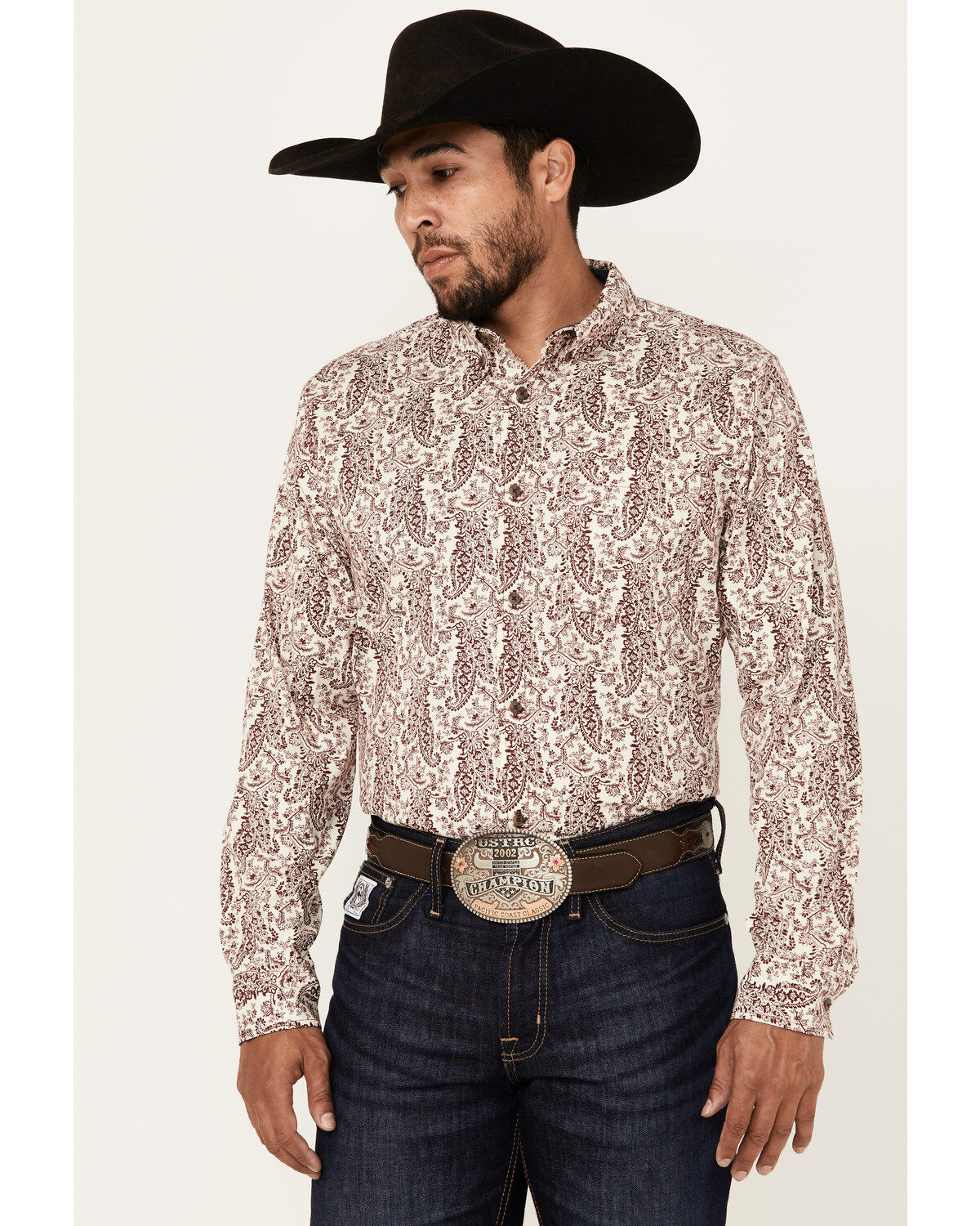 Cody James Men's Dagget 2.0 Paisley Print Long Sleeve Button-Down Stretch Western Shirt 1 244688-cody-james-men-s-dagget-2-0-paisley-print-long-sleeve-button-down-stretch-western-shirt-1.jpg