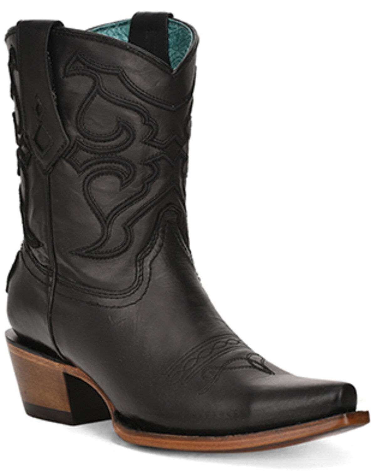 Corral Women's Embroidered Ankle Western Boots - Snip Toe 1 244774-corral-women-s-embroidered-ankle-western-boots-snip-toe-1.jpg