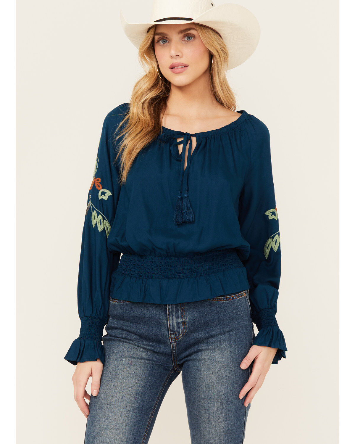 Shyanne Women's Challis Embroidered Long Sleeve Blouse 1 245983-shyanne-women-s-challis-embroidered-long-sleeve-blouse-1.jpg